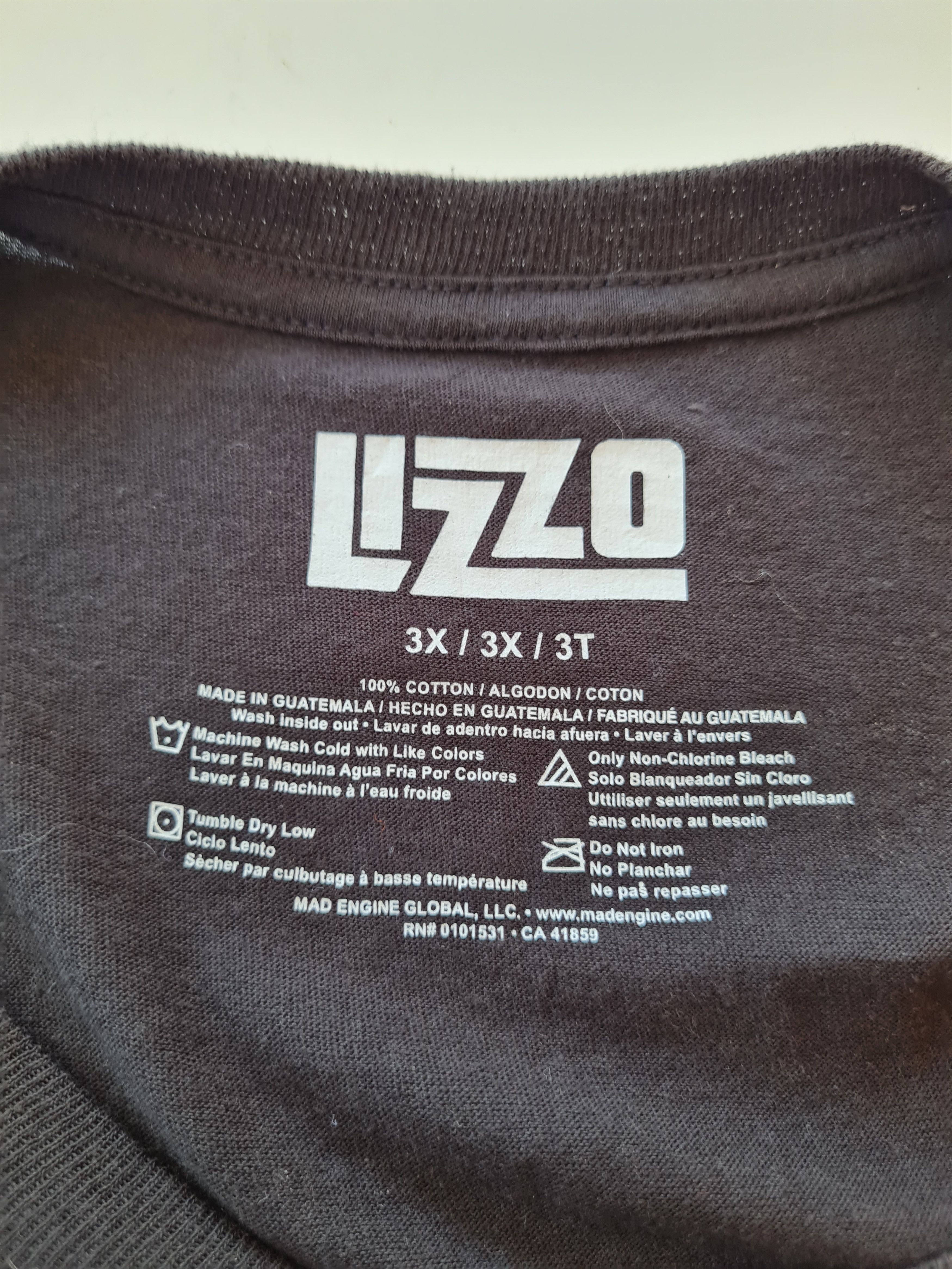 Band Tees × Vintage Vintage Y2K Lizzo Special Tour Tee Size US XL / EU 56 / 4 - 6 Thumbnail