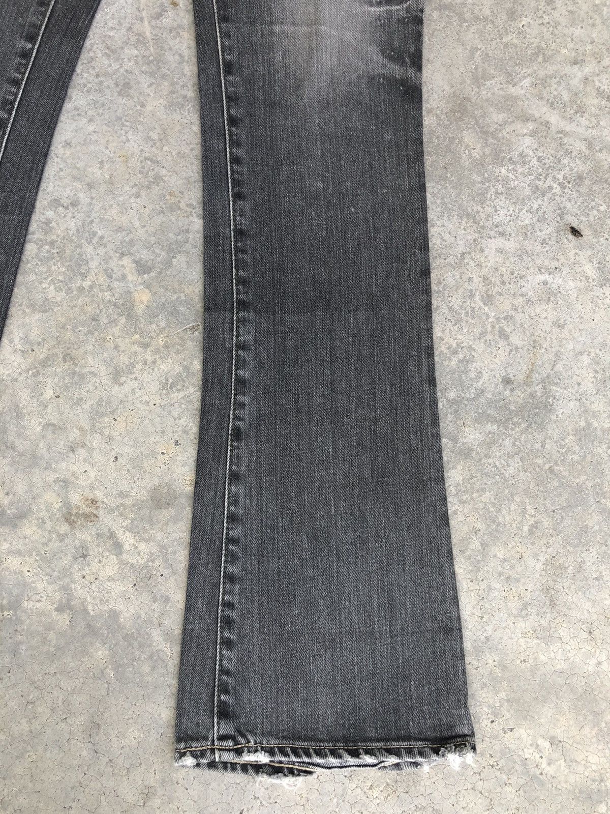 If Six Was Nine Japanese Kari Ang Flared Jeans Distressed Jeans Size US 30 / EU 46 - 7 Thumbnail