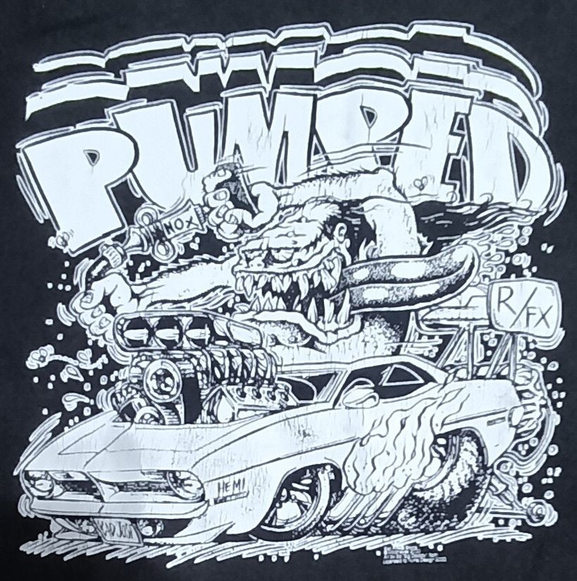 Vintage VINTAGE RAT FINK MOONEYES PUMPED ED 'BIG DADDY' ROTH SHIRT Size US S / EU 44-46 / 1 - 2 Thumbnail