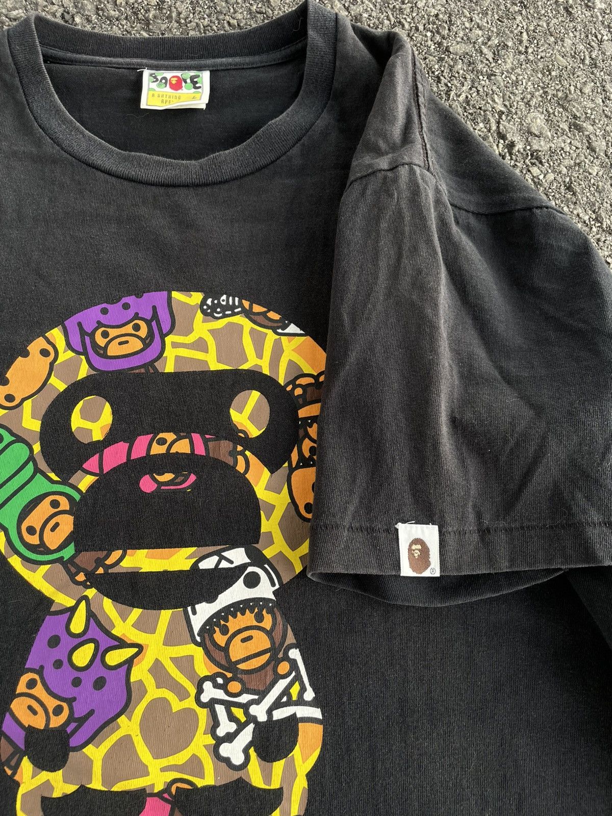 Bape Baby Milo Dinosaurs Tee Size US L / EU 52-54 / 3 - 3 Thumbnail