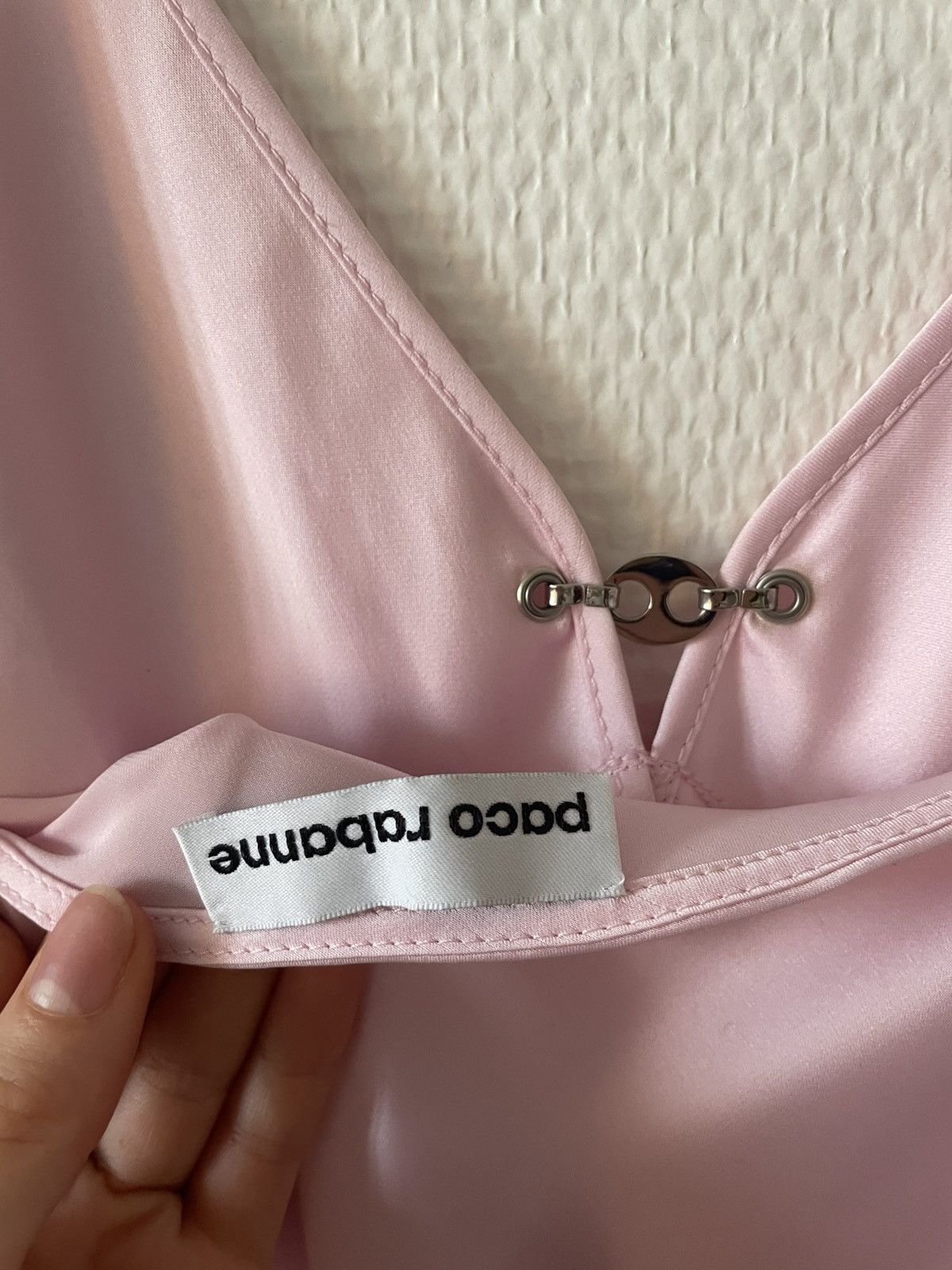 Paco Rabanne Paco Rabanne Pink Satin Nightdress Size M / US 6-8 / IT 42-44 - 5 Thumbnail