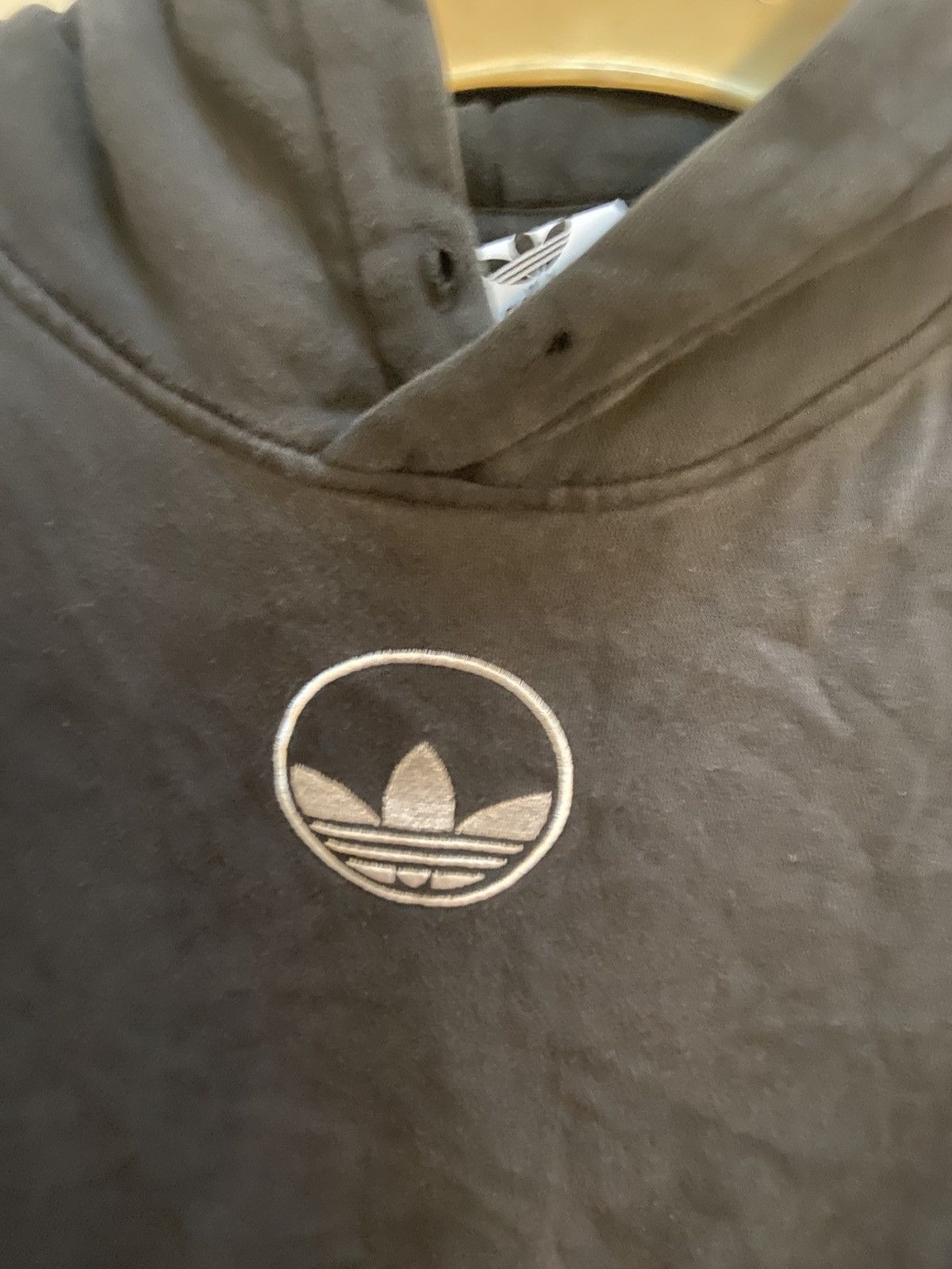 Adidas Vintage adidas Hoodie logo Size US M / EU 48-50 / 2 - 4 Thumbnail