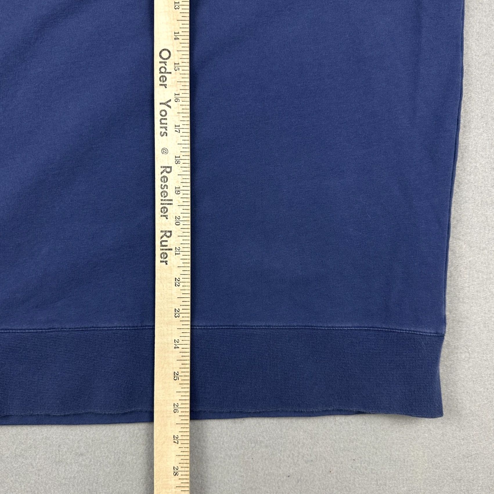 KangaROOS B. Draddy Sweatshirt Men L Blue 1/4 Zip Mock Neck Kangaroo Pocket Stretch L Size US L / EU 52-54 / 3 - 7 Thumbnail