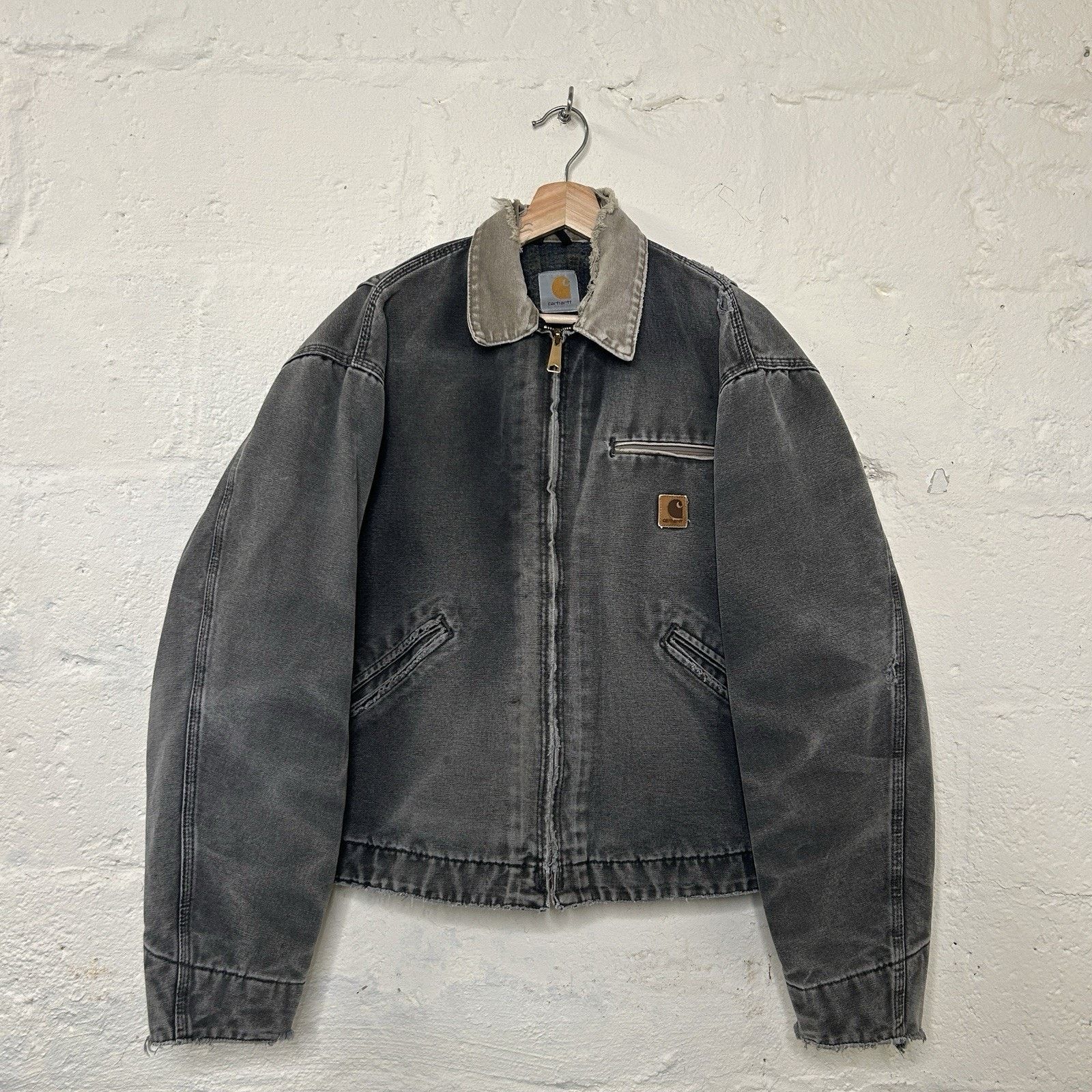 Carhartt Vintage Carhartt Blanket-Lined Detroit Jacket “Petrol” J97 Size US XL / EU 56 / 4 - 1 Thumbnail