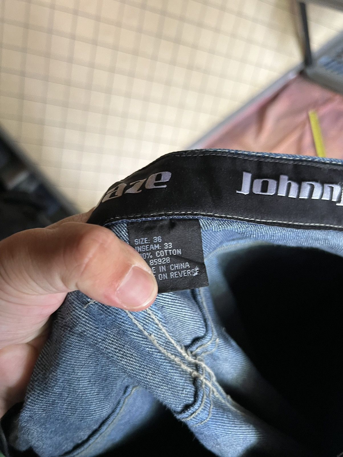 Vintage Vintage Johnny Blaze Baggy Jeans Size US 36 / EU 52 - 8 Thumbnail