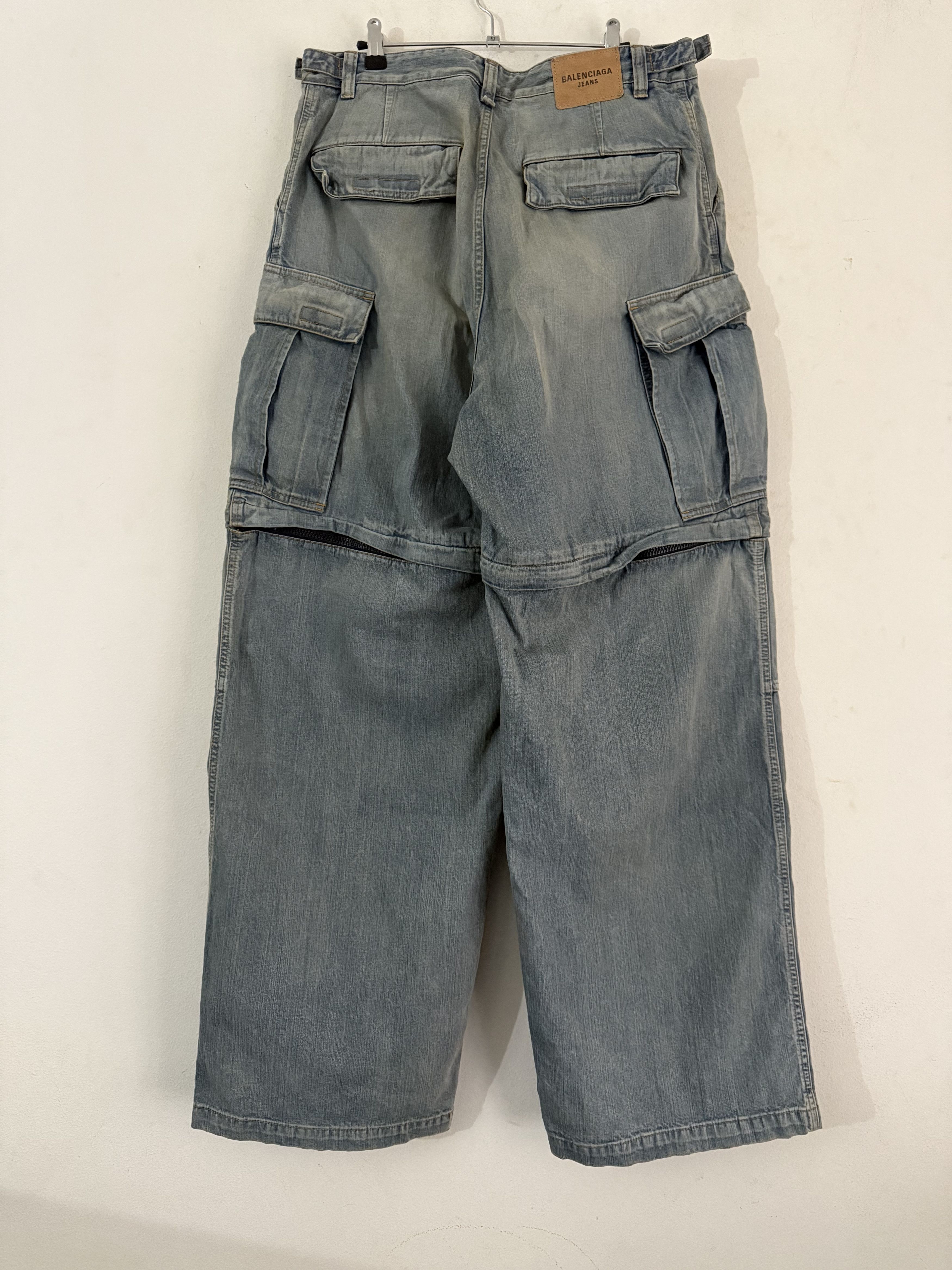 Balenciaga Balenciaga Reversible Cargo Jeans Size US 32 / EU 48 - 8 Thumbnail