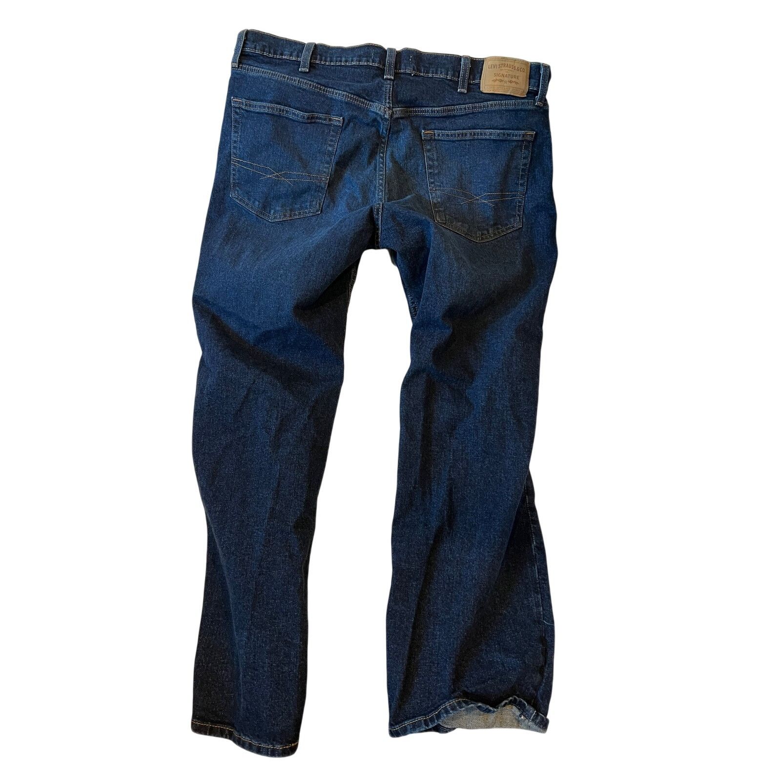 Levi's Signature by Levis Relaxed Jeans Mens 38x30 Size US 38 / EU 54 - 2 Thumbnail