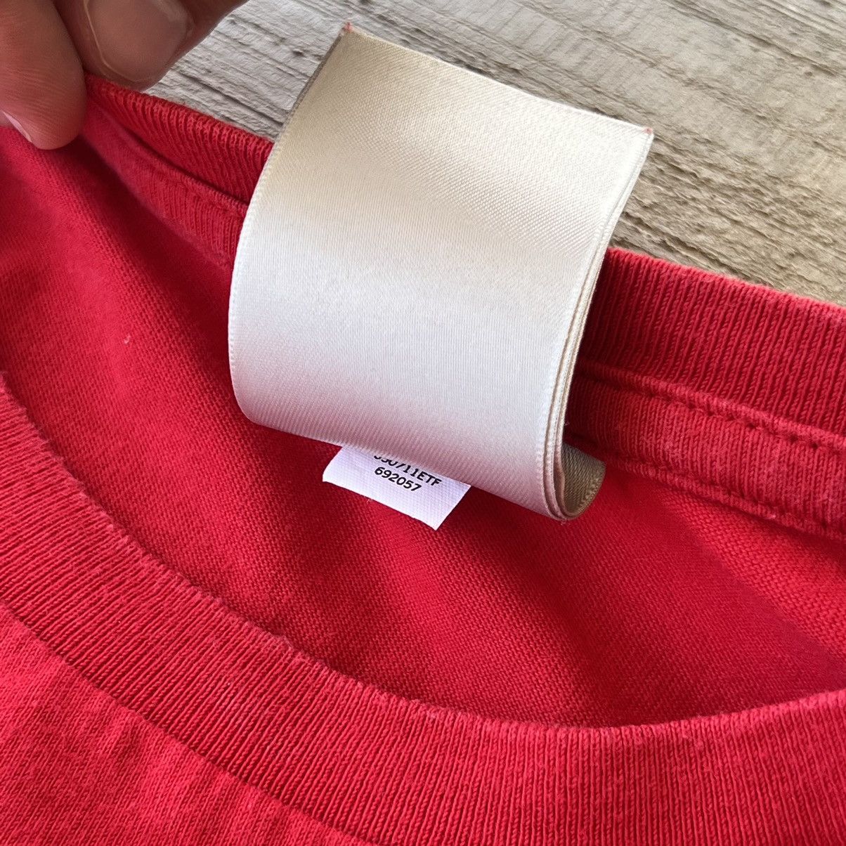 Vintage Nike Big Logo Vintage Red T-Shirt Size US L / EU 52-54 / 3 - 6 Thumbnail