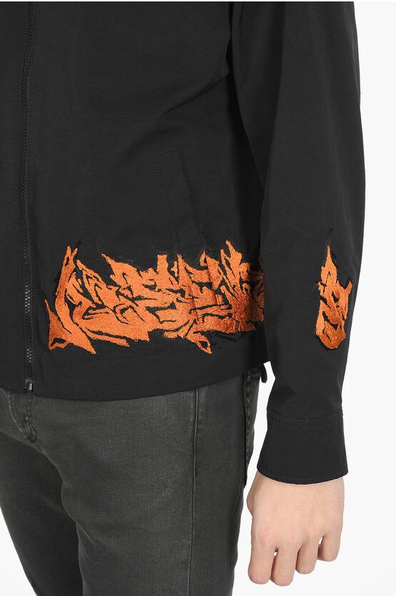 Off-White o1y0225 Jacket in Black Size US L / EU 52-54 / 3 - 3 Thumbnail