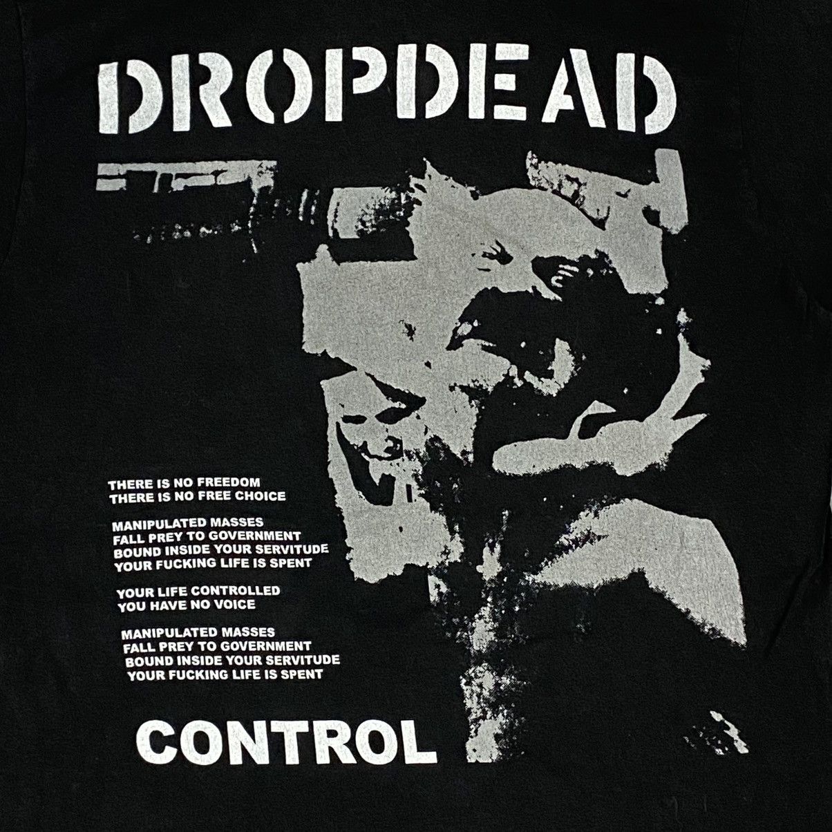 Tultex Hardcore punk Band drop dead Size US M / EU 48-50 / 2 - 6 Thumbnail