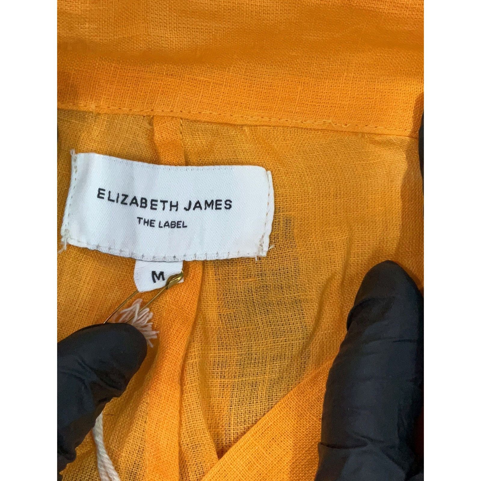 Other ELIZABETH JAMES The Label Sami Linen Apricot Shorts Size 27" / US 4 / IT 40 - 3 Thumbnail