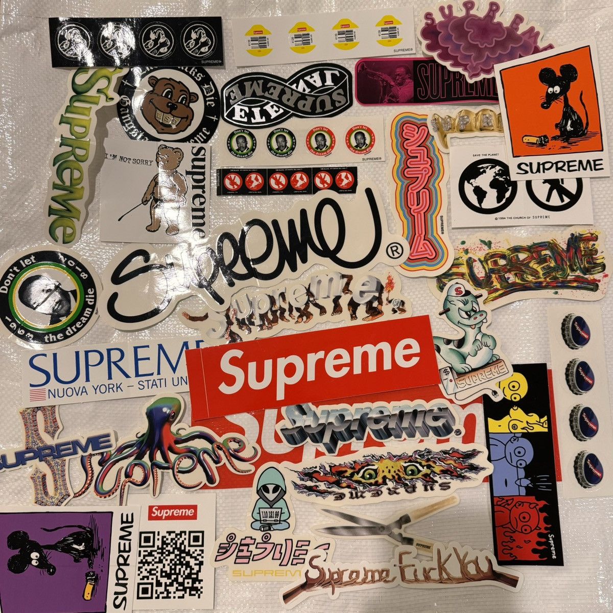 Supreme sticker set - Main Image