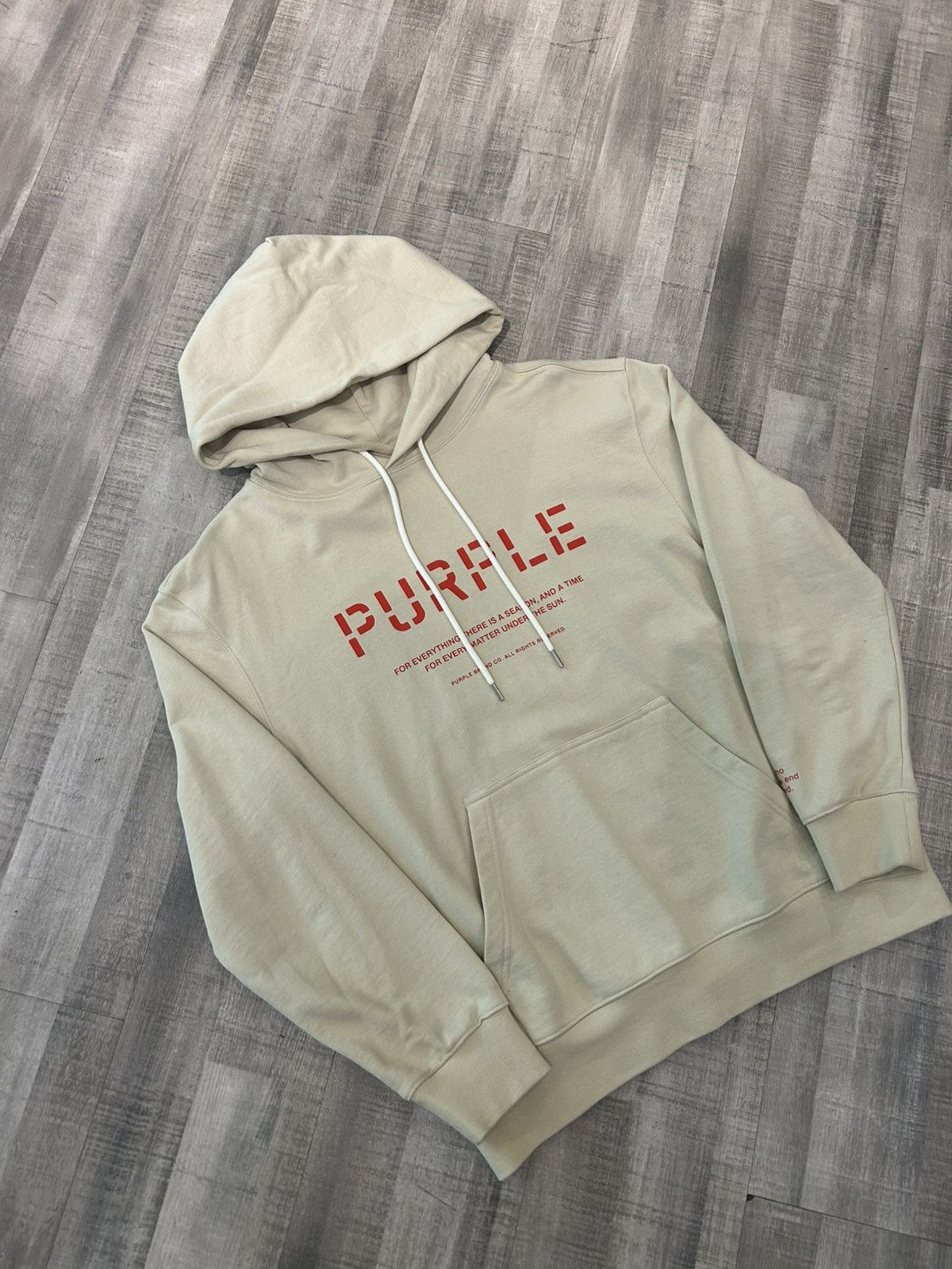 Purple Brand Purple Brand French Terry Stencil Logo Hoodie Size US M / EU 48-50 / 2 - 2 Thumbnail