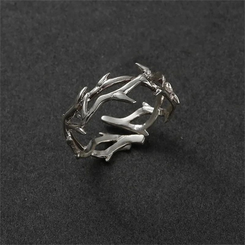 Jewelry × Vintage Ins Style Adherence Ring Size ONE SIZE - 1 Thumbnail