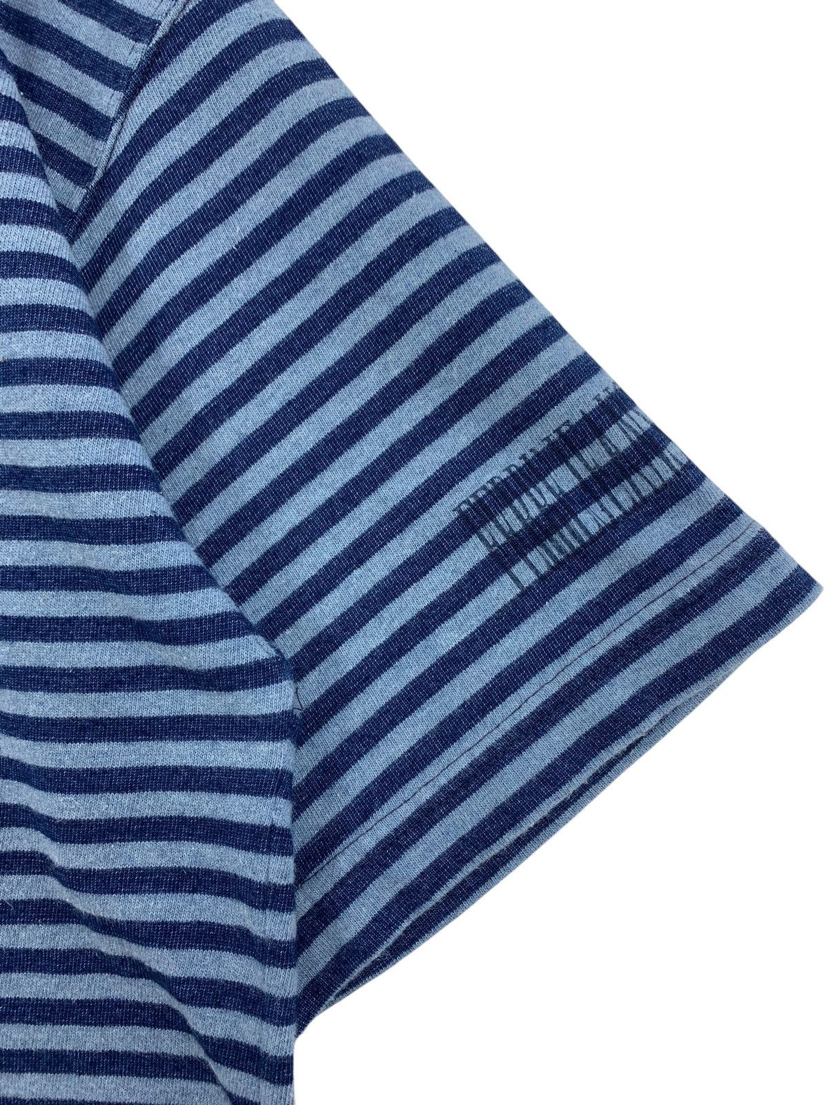 Gianfranco Ferre × Japanese Brand × Vintage Vintage 90s GIANFRANCO FERRE Small spellout stripe tee Size US L / EU 52-54 / 3 - 5 Thumbnail