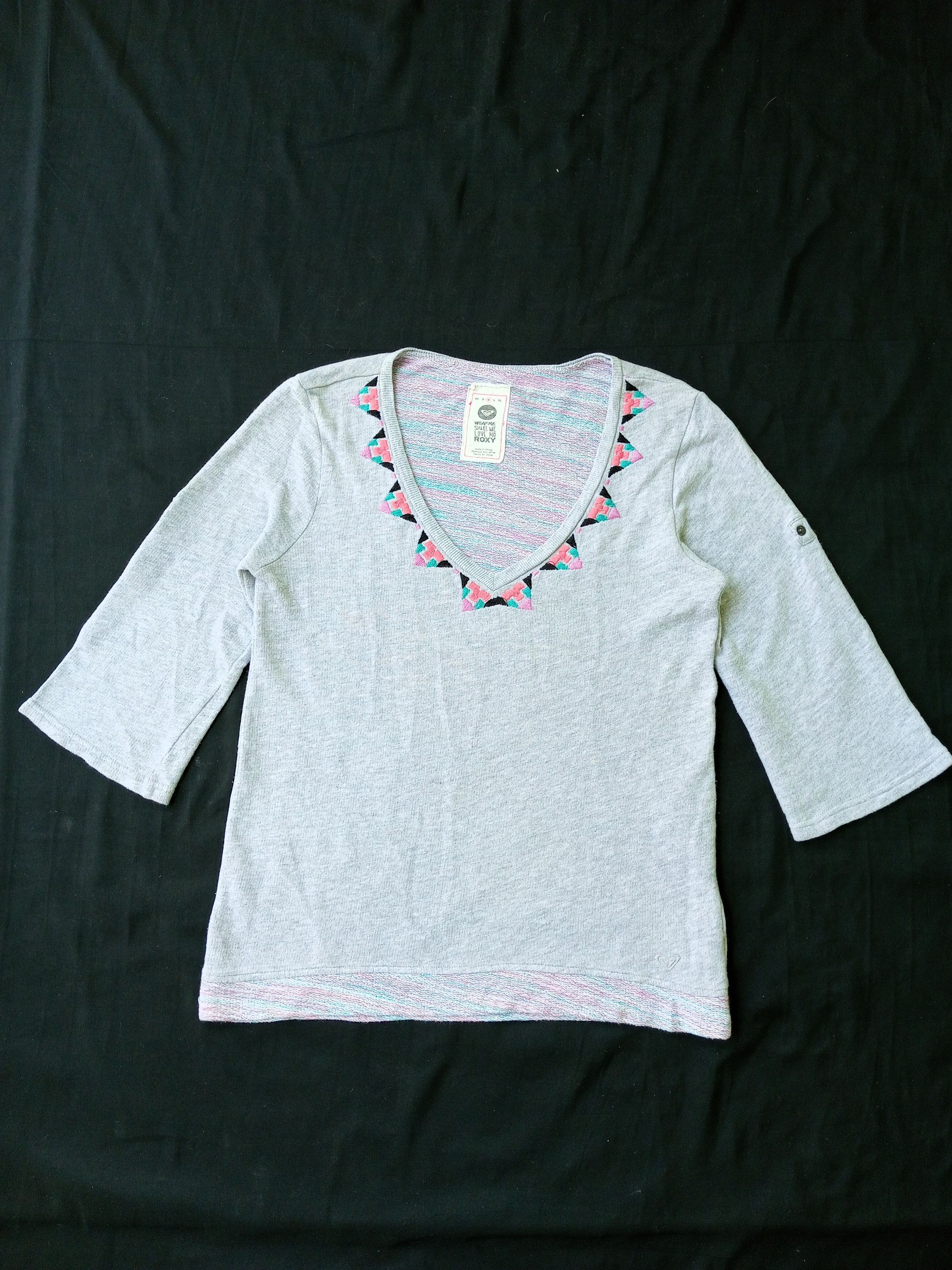 Japanese Brand × Quicksilver × Vintage Vintage 90s Roxy TShirt Size M / US 6-8 / IT 42-44 - 1 Thumbnail