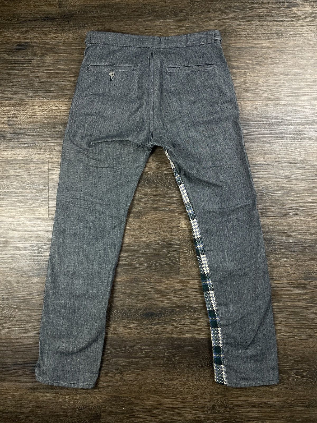 Comme des Garcons Homme Plus Half Wool Half Denim Pants - CDGHP 2001 Size US 30 / EU 46 - 4 Thumbnail