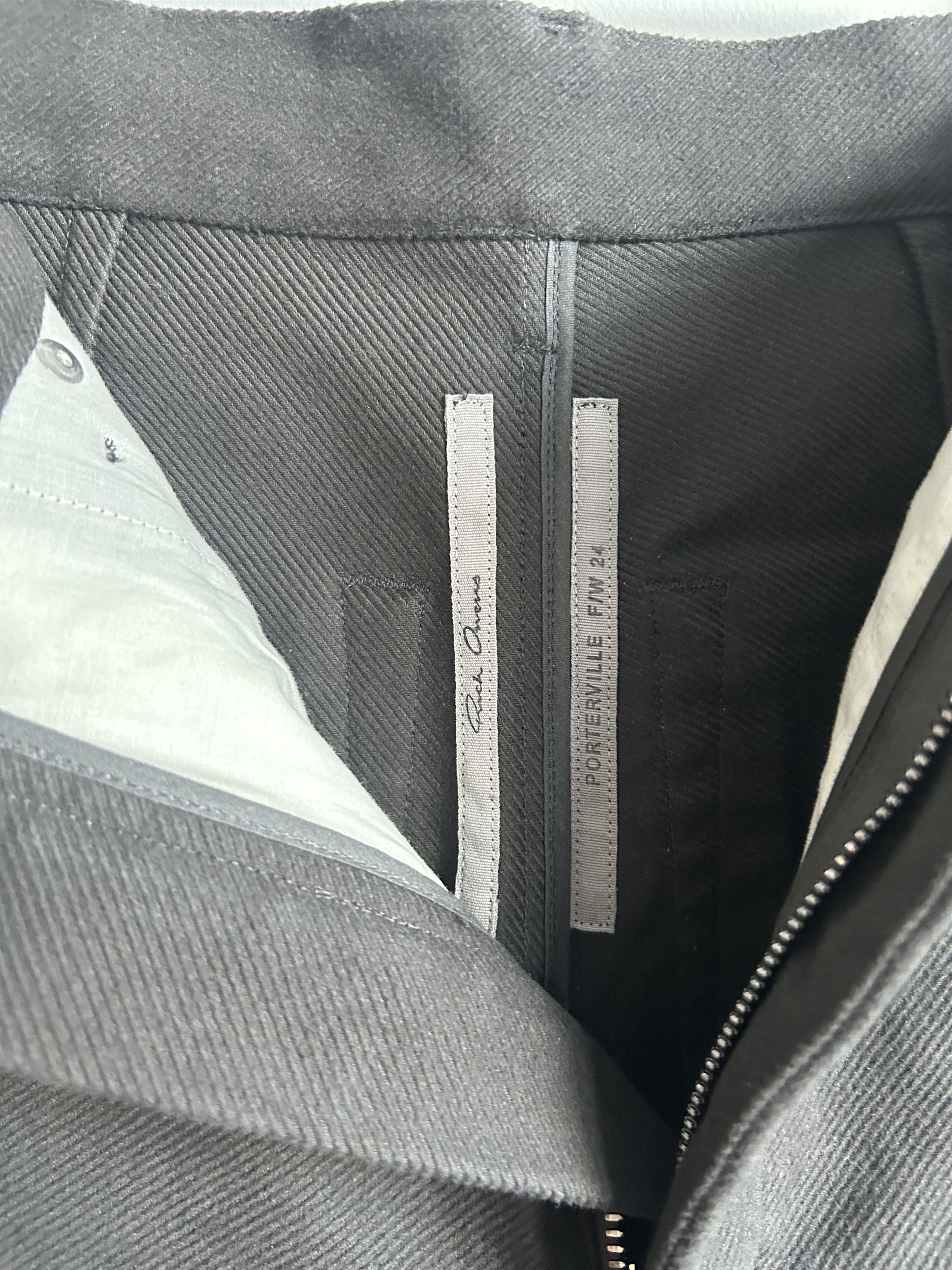 Rick Owens Gray Porterville Slivered Skirt Size US 28 / EU 44 - 6 Thumbnail