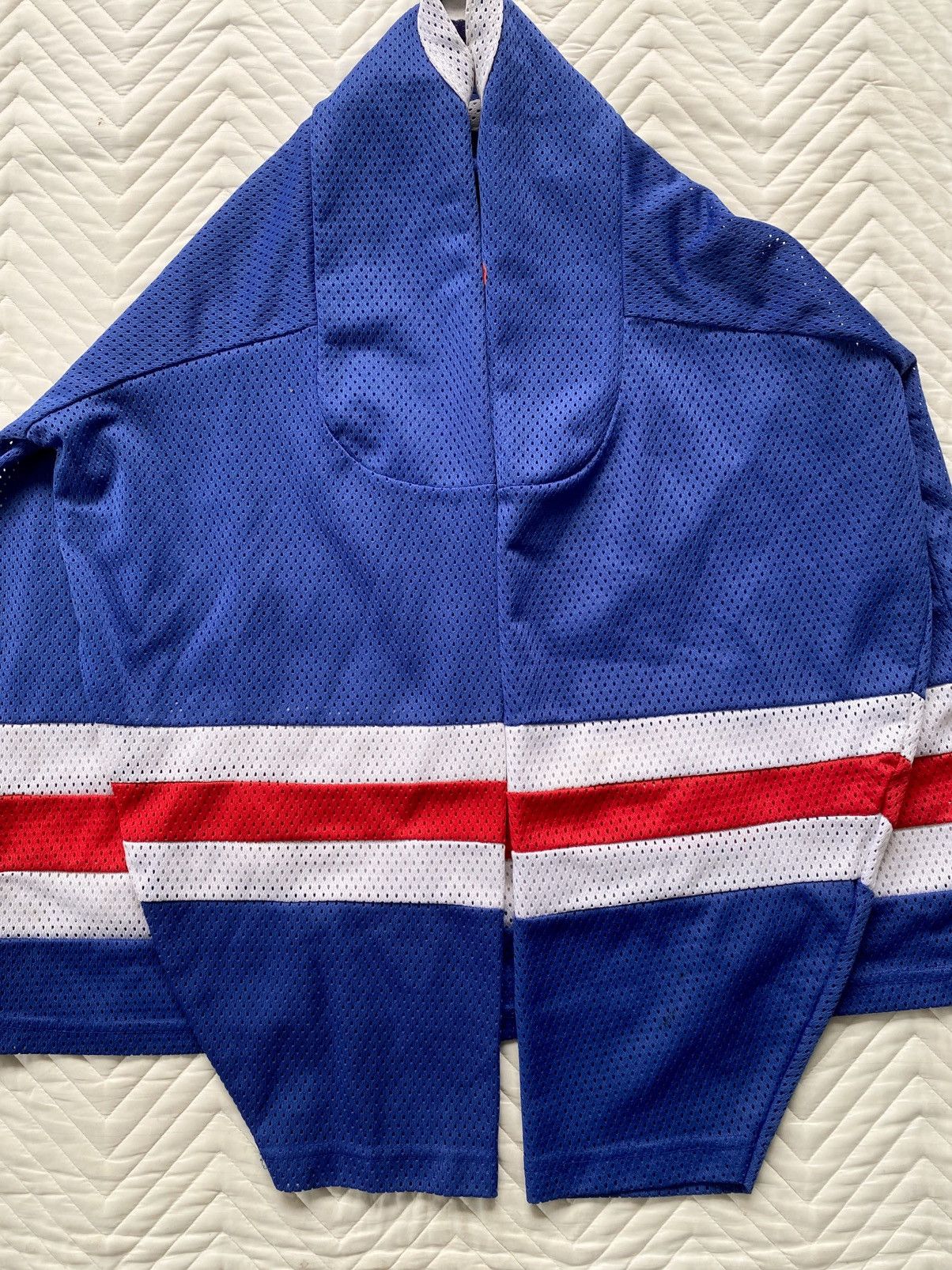NFL Vintage 80s The Rolling Stones Mesh Hockey Jersey Size US XXL / EU 58 / 5 - 8 Thumbnail