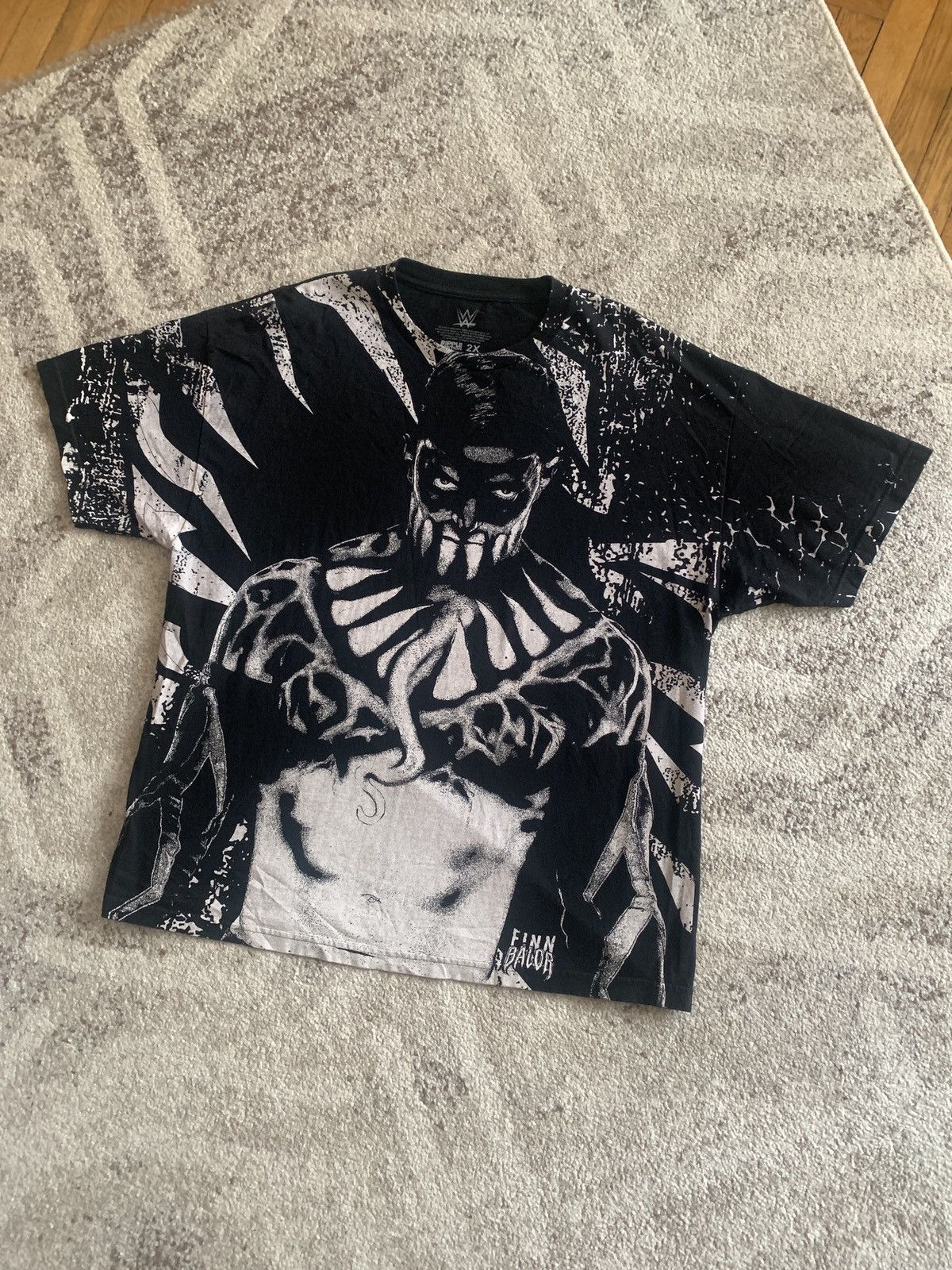 Vintage × WWE × WWF 🔥 Finn Balor All Over Tee Size US XL / EU 56 / 4 - 3 Thumbnail