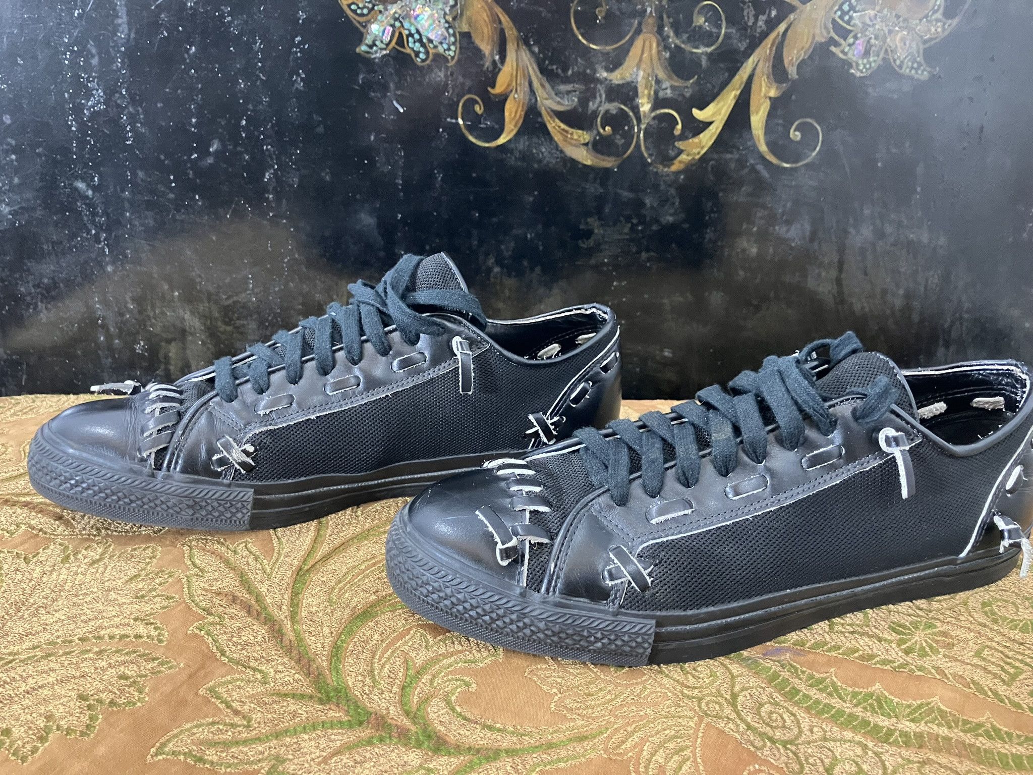 Comme des Garcons Comme des Garçons Black Deconstructed Leather | EU 41 Size US 11 / IT 41 - 2 Thumbnail