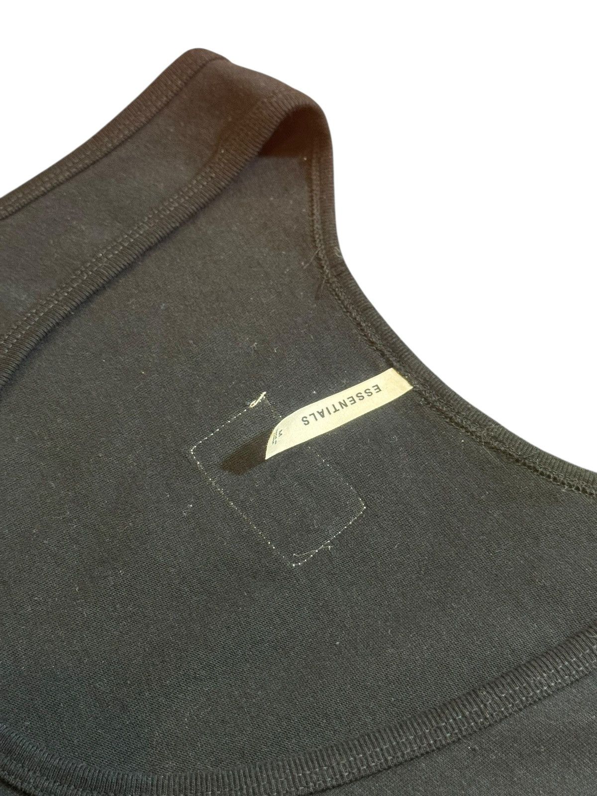 Fear of God Fear Of God Essentials Tank Top Black Medium Size US M / EU 48-50 / 2 - 2 Thumbnail