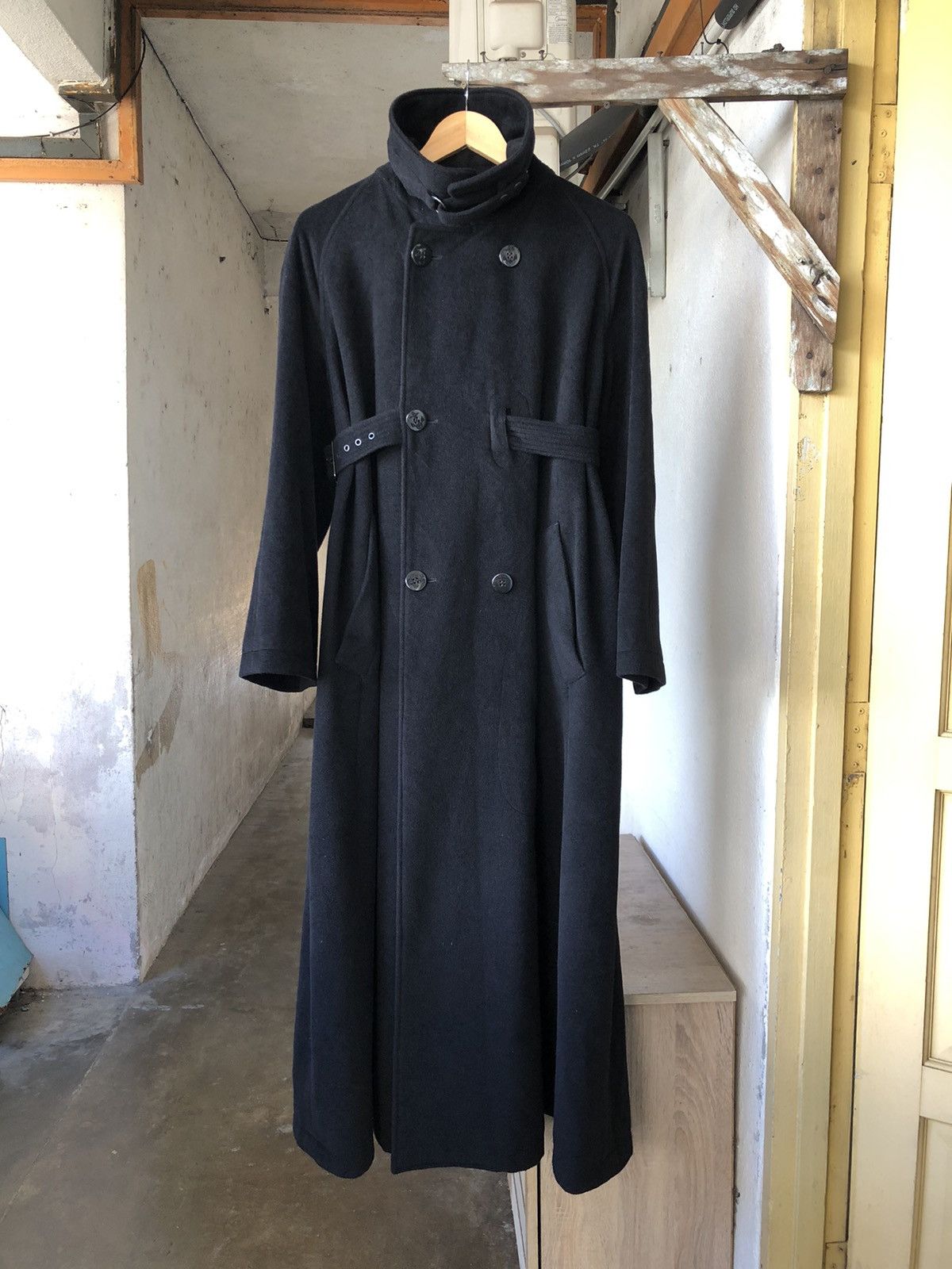 Jean Paul Gaultier On fire🔥 Jean Paul Gaultier Femme Wool Long Coat Size S / US 4 / IT 40 - 15 Thumbnail