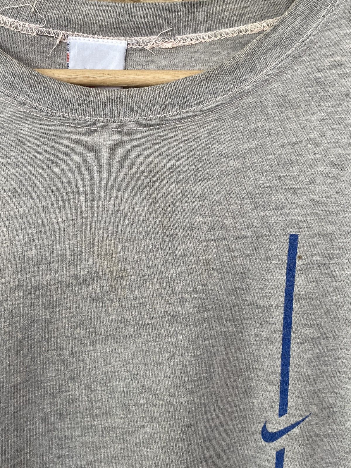 Nike × Vintage Vintage 90s Nike Athletics Tees Size US L / EU 52-54 / 3 - 7 Thumbnail