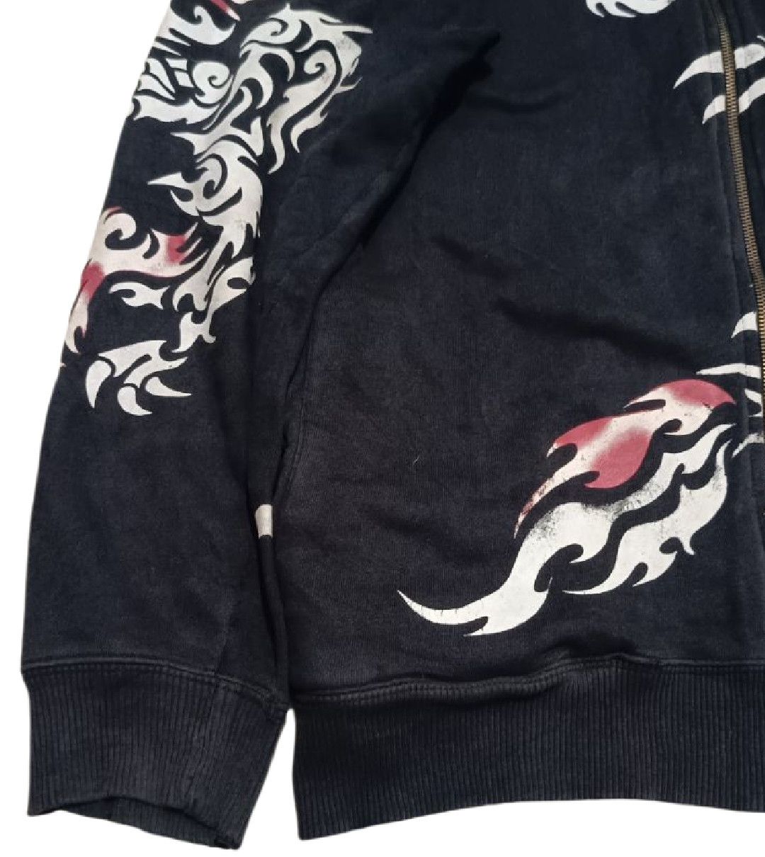 Japanese Brand Vintage Big dragon Karakuri Sukajan Hoodie Size US L / EU 52-54 / 3 - 6 Thumbnail