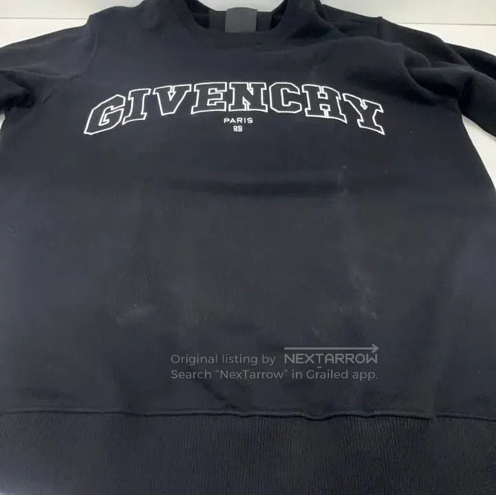 Givenchy Givenchy SS22 Logo Embroidery Long-Sleeve Sweatshirt. Size US M / EU 48-50 / 2 - 7 Thumbnail