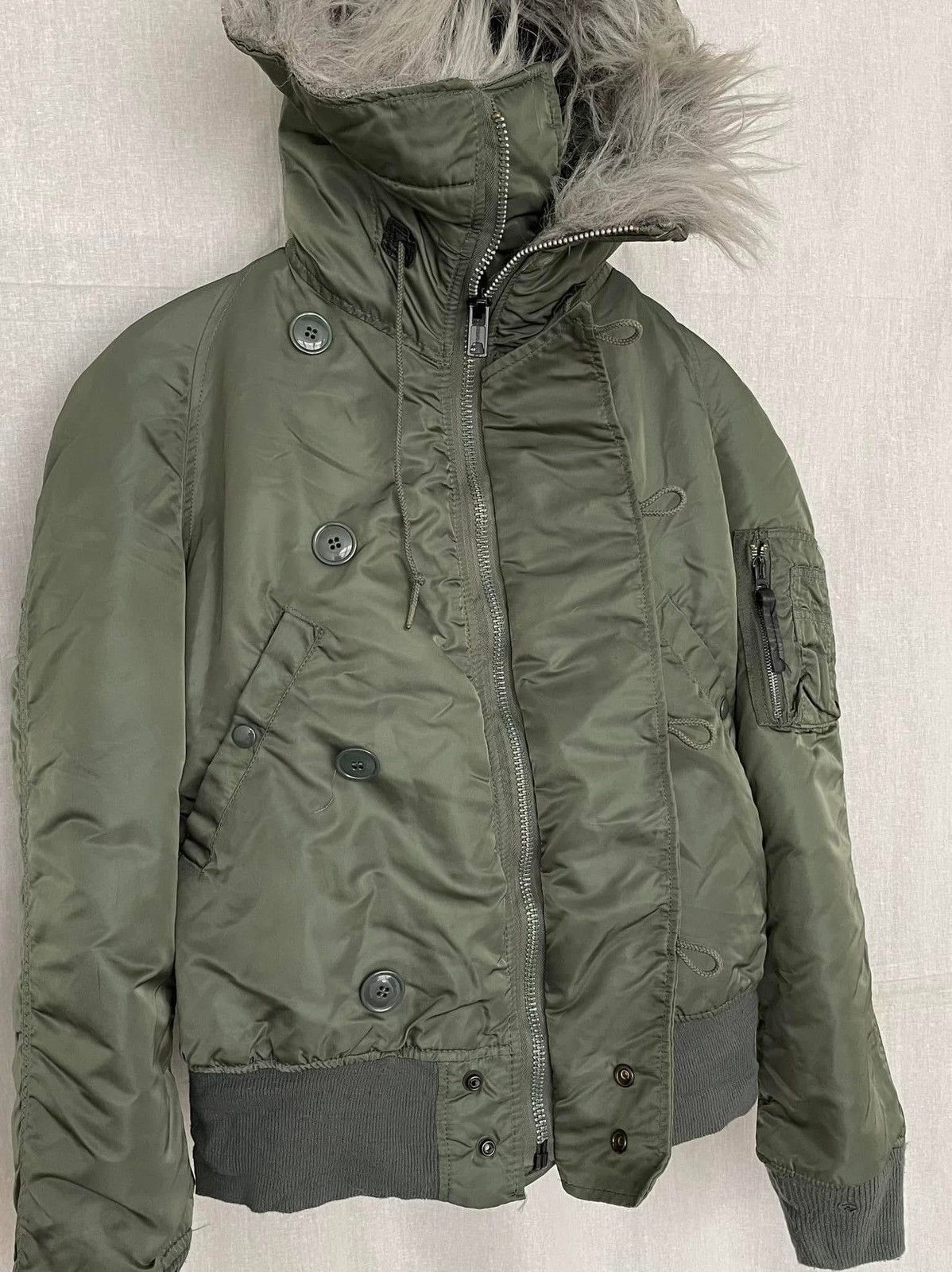 Alpha Industries Vintage Alpha N-2B MIL-J-6278F Bomber Jacket USAF Size US S / EU 44-46 / 1 - 7 Thumbnail