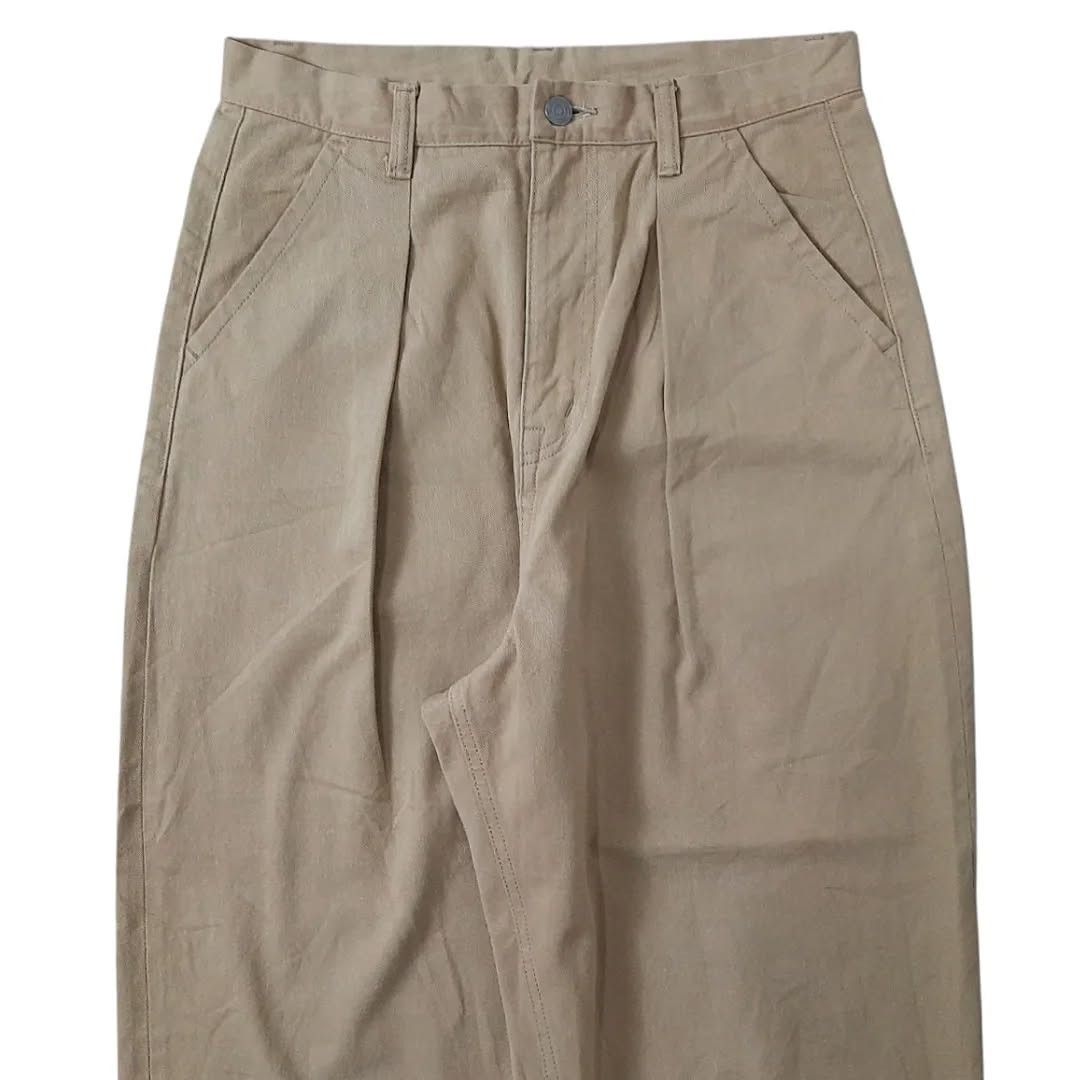 Needles Omekasi+ Japan Selvedge Wide Tuck Pants Size US 29 - 3 Thumbnail