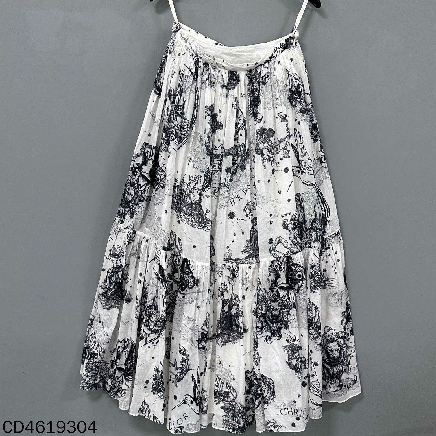 Dior Dior Printed Dress it_36 Women Size XS / US 0-2 / IT 36-38 - 1 Thumbnail