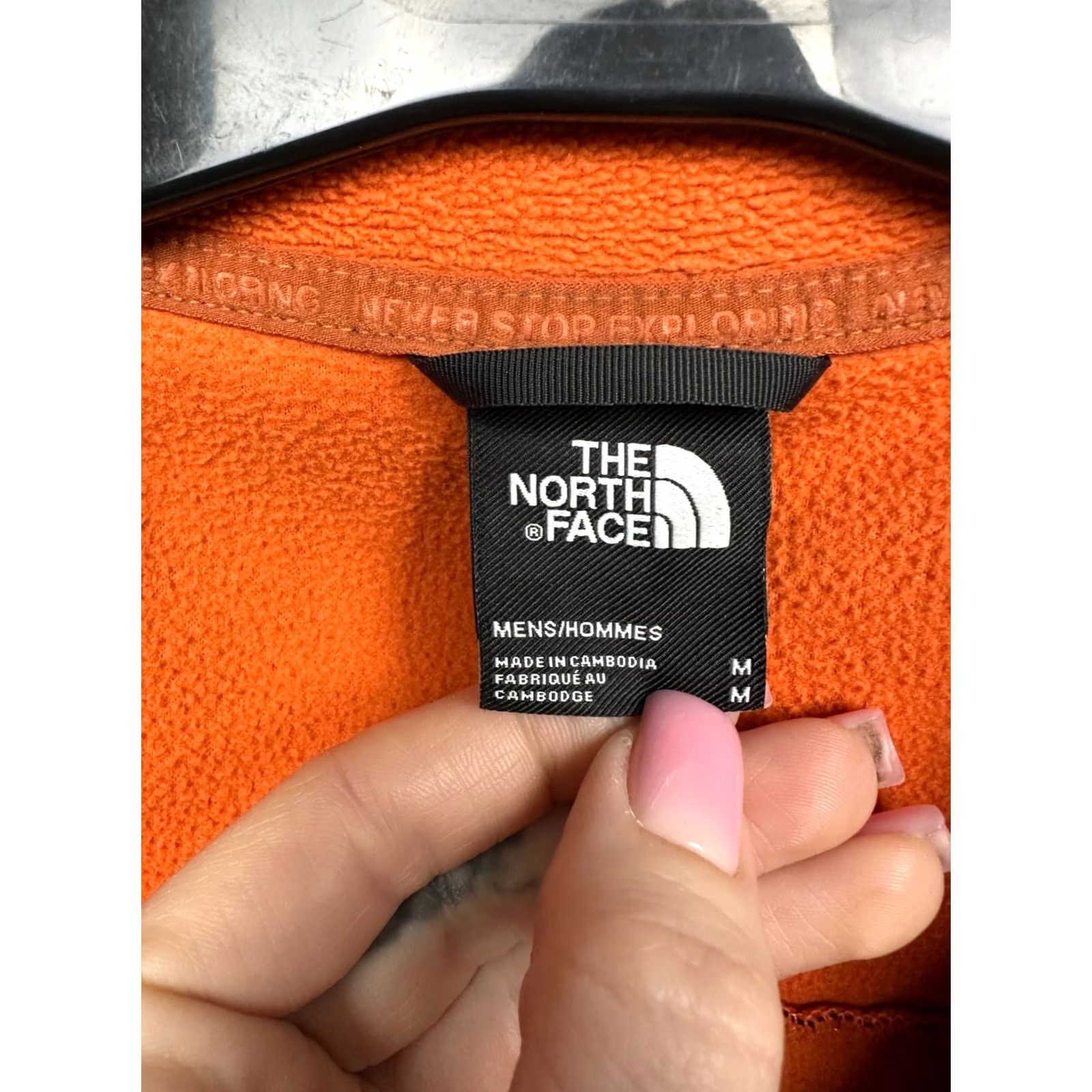 The North Face The North Face Denali Mens Fleece Polartec Jacket TNF Size MOrange Logo Windbreaker Outdoor Mens Size US M / EU 48-50 / 2 - 4 Thumbnail