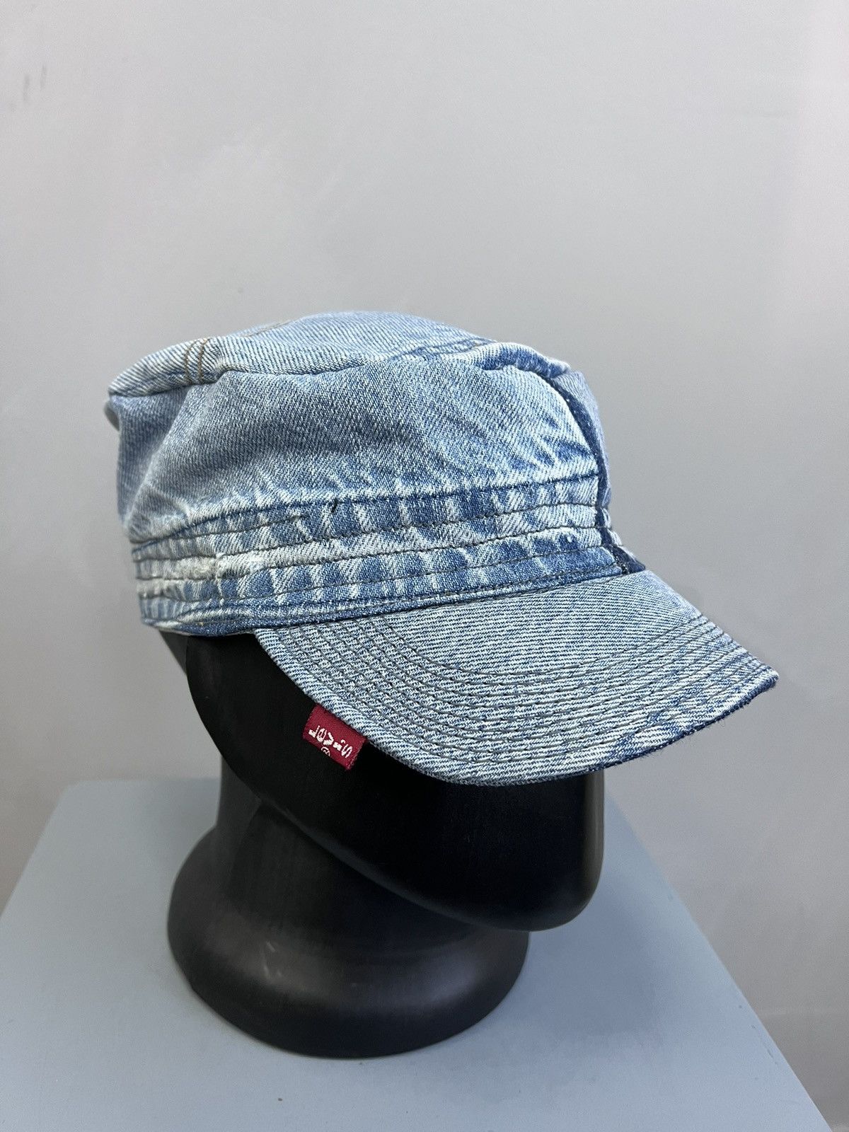 DISTRESSED PATCHWORK REWOKED JAPANESE style CAP