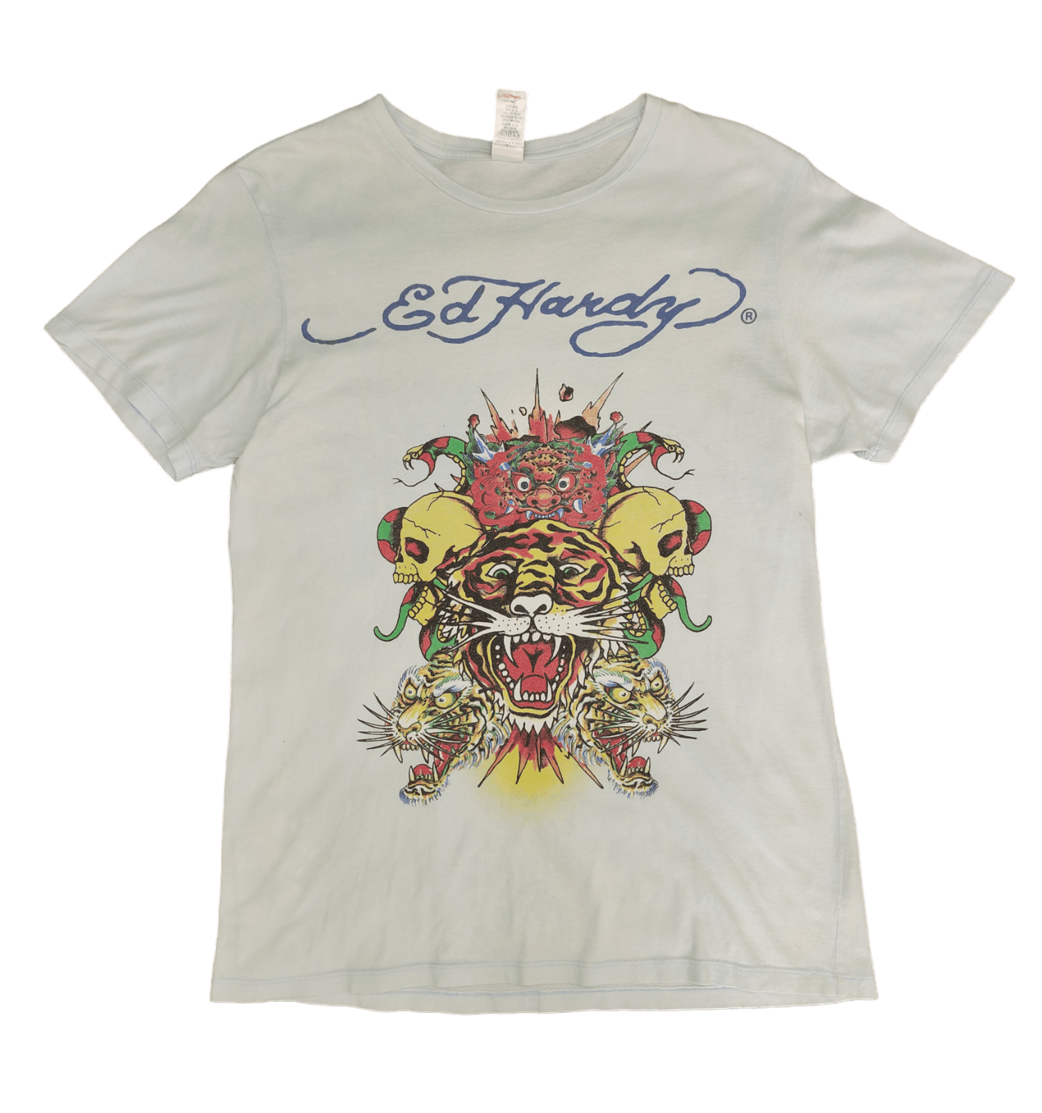 Ed Hardy Vintage Y2k Ed Hardy Tattoo Design T-Shirt Size US L / EU 52-54 / 3 - 3 Thumbnail