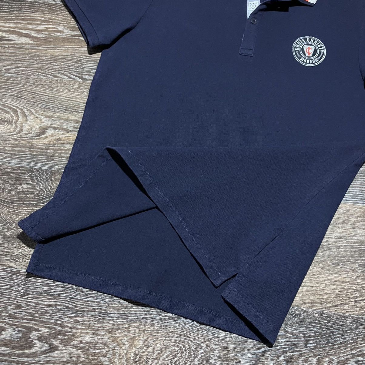 Japanese Brand CHRIS.CHRISTY Double Collar Polo Shirt Size US M / EU 48-50 / 2 - 3 Thumbnail
