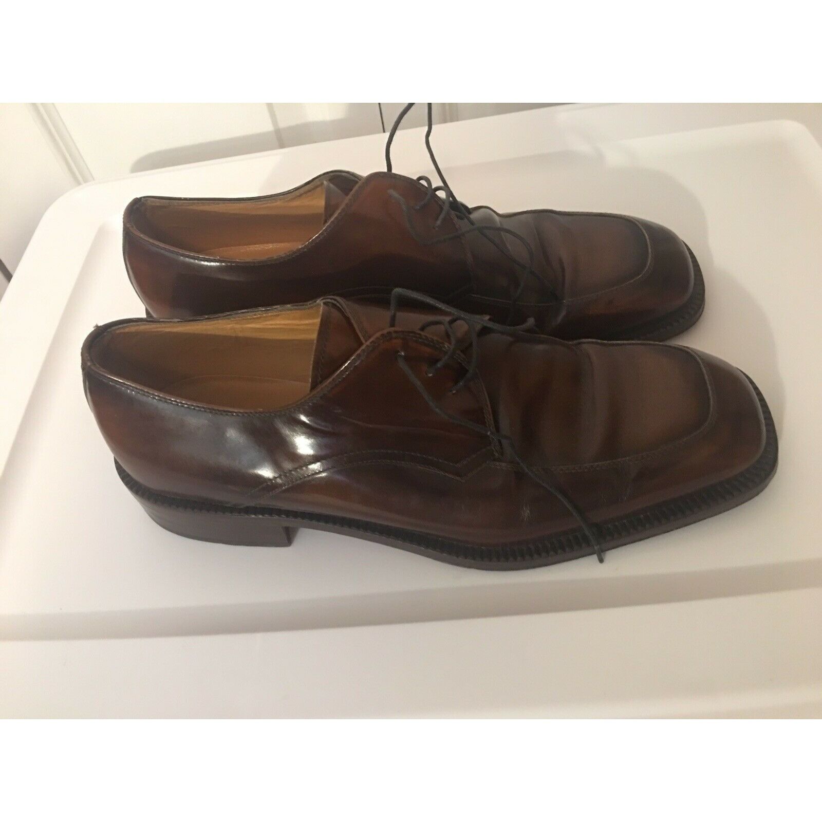 Other Herry Sax Men’s Sz 9.5 Shoes Brown Made In Italy Size US 9.5 / EU 42-43 - 4 Thumbnail