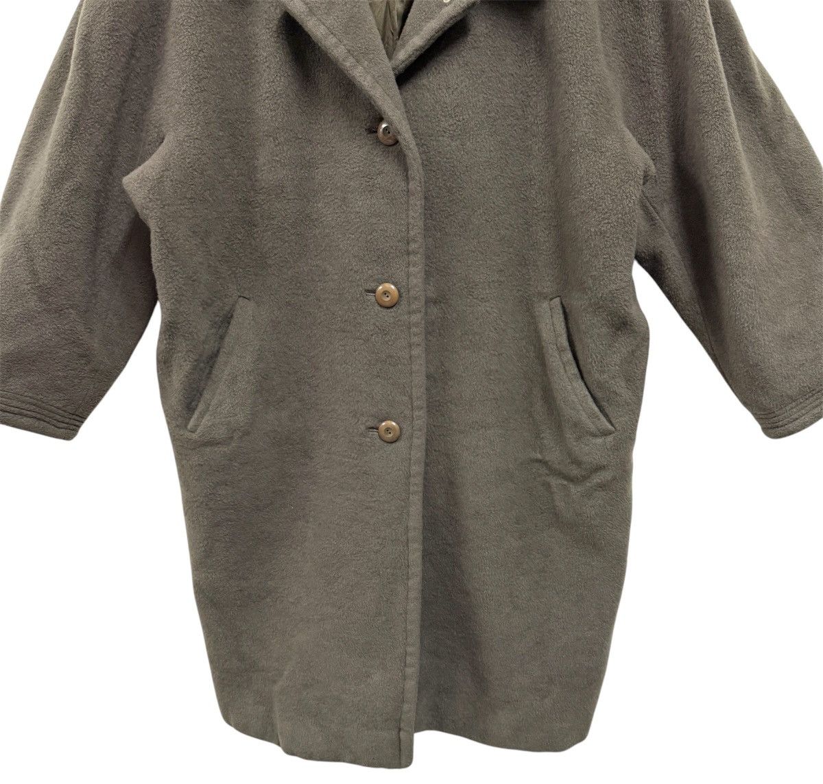 Alexander McQueen Vintage Marella Wool Coat Jacket Size XL / US 12-14 / IT 48-50 - 3 Thumbnail