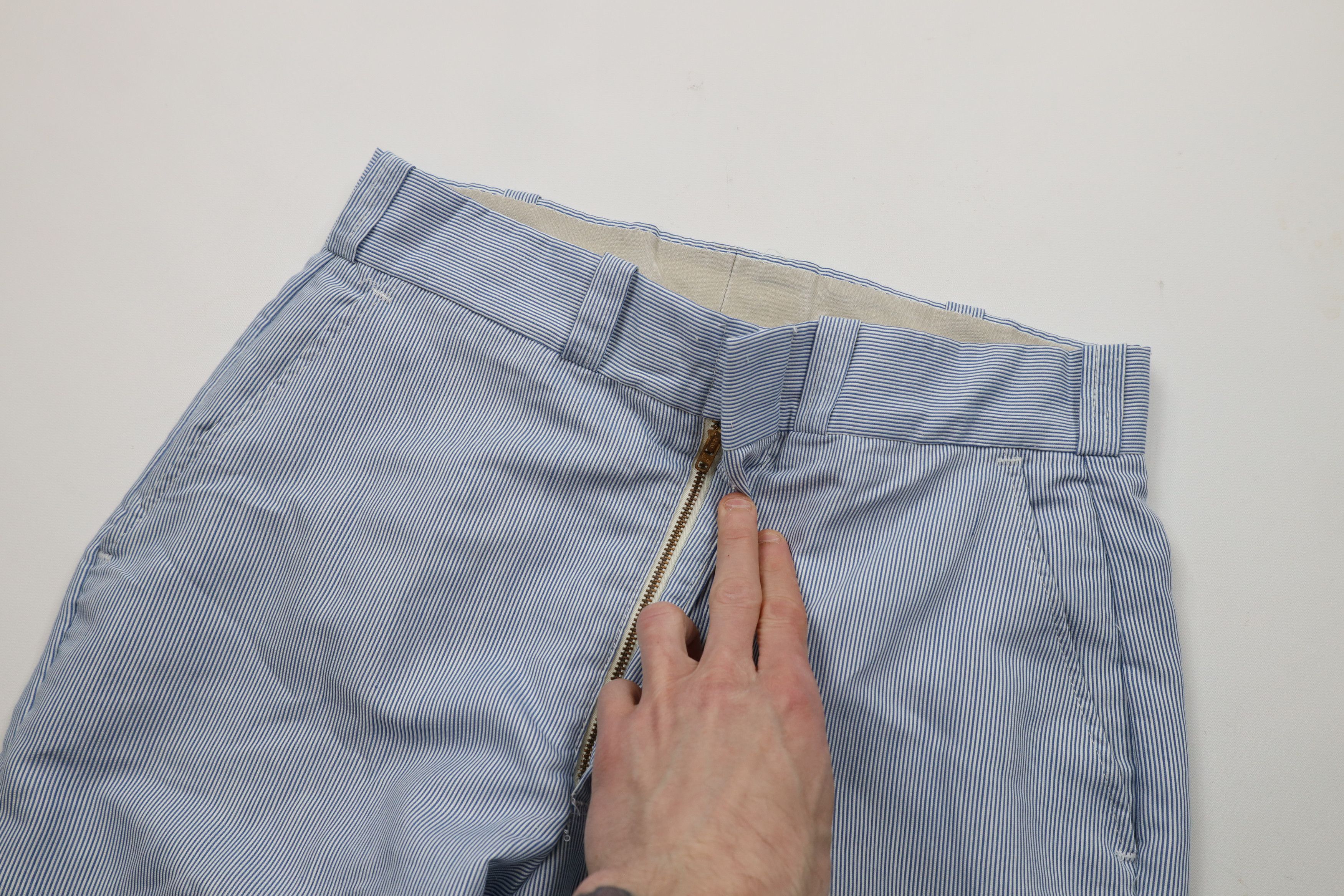 Vintage Vintage 70s Streetwear Flared Wide Leg Chino Pants USA Size US 32 / EU 48 - 6 Thumbnail