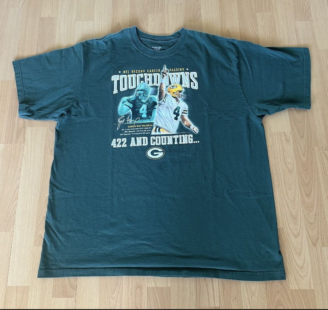 NFL × Reebok × Vintage Vintage Y2K Green Bay Packers Brett Favre Size XXL Size US XXL / EU 58 / 5 - 1 Thumbnail