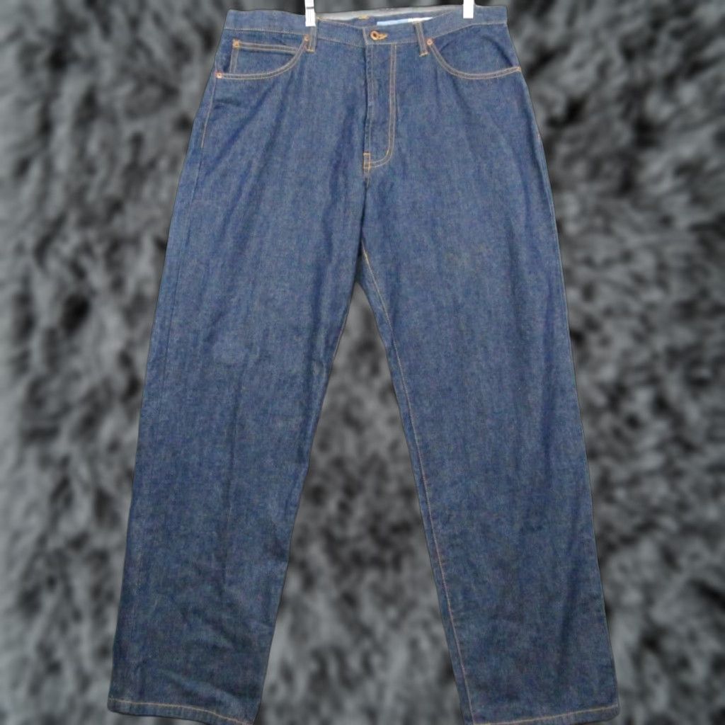 JNCO Azzure Jeans Mens 38 Baggy Y2K Wide Pipe 90s Skater JNCO Style 38x34 Jeans Size US 38 / EU 54 - 1 Thumbnail