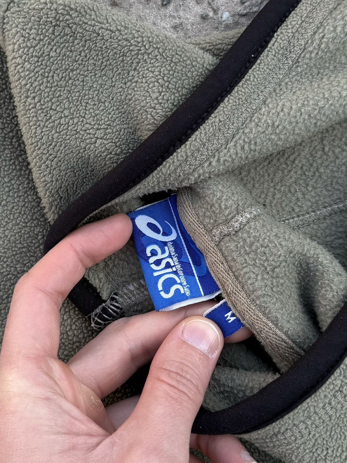 Asics VINTAGE Y2K RARE ASICS DEEP NINJA FLEECE GORPCORE SK8 HOODIE Size US M / EU 48-50 / 2 - 7 Thumbnail