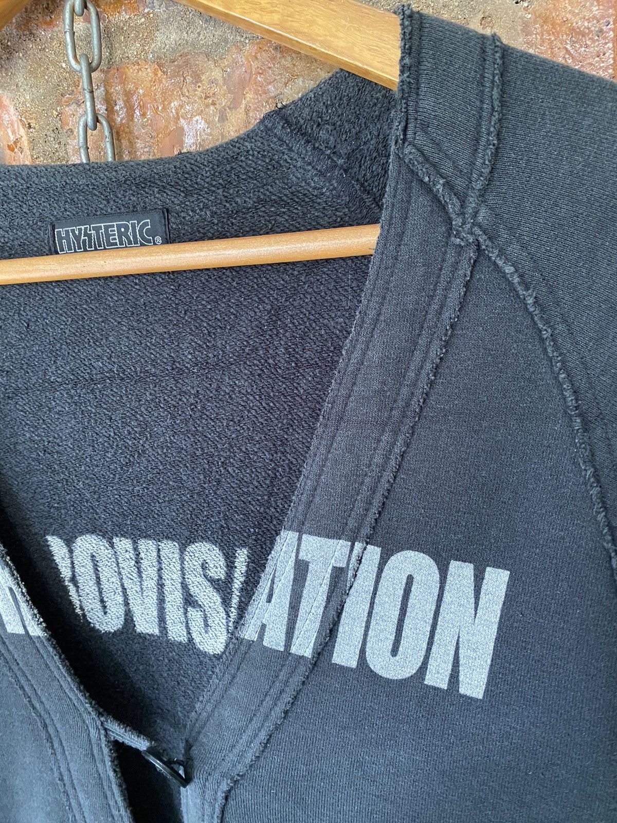 Hysteric Glamour 1990s Hysteric Improvisation long cardigan destroy Size US S / EU 44-46 / 1 - 5 Thumbnail