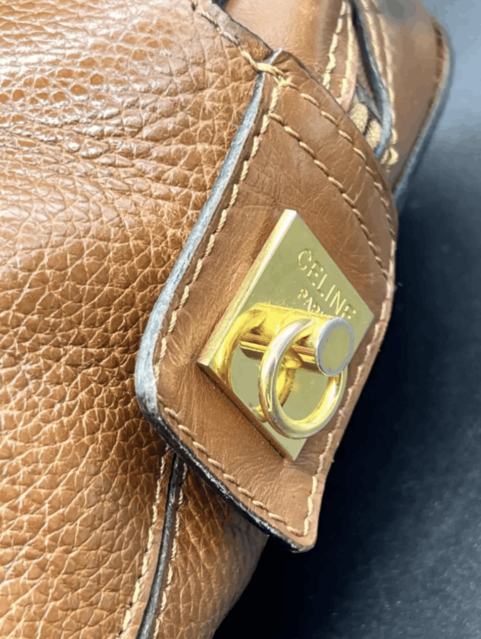 Celine Celine vintage leather bag Size ONE SIZE - 3 Thumbnail