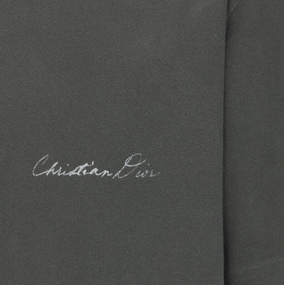 Dior o1w1db10525 493J69 Relaxed-Fit T-Shirt in Black Size US L / EU 52-54 / 3 - 3 Thumbnail