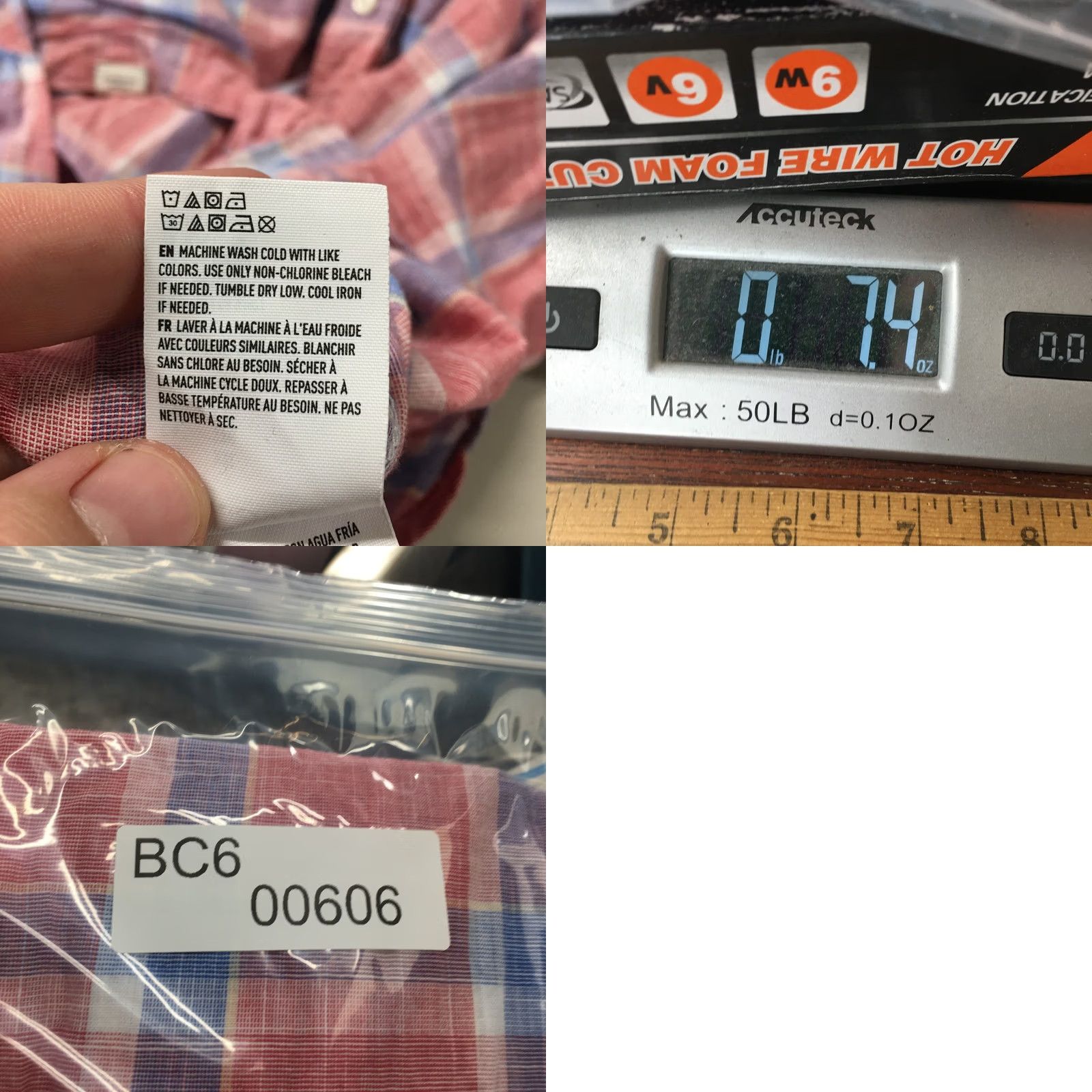 American Eagle Outfitters American Eagle Shirt Mens XXL Multicolor Cotton Plaid Long Sleeve Button Down Casual Size US XXL / EU 58 / 5 - 9 Thumbnail