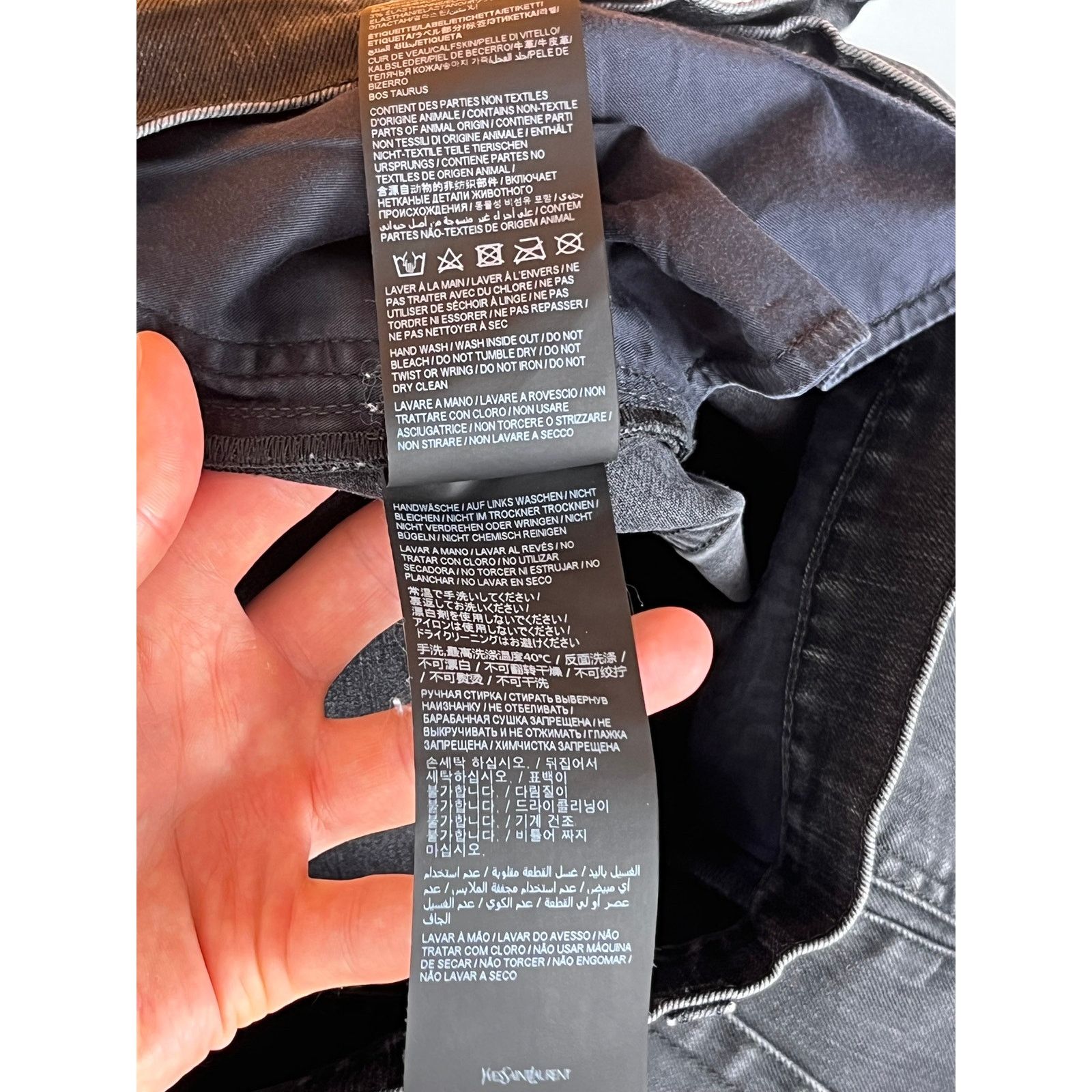 Saint Laurent Paris Saint Laurent Paris jeans 2022 Anthony Vaccarello designer Size US 30 / EU 46 - 15 Thumbnail