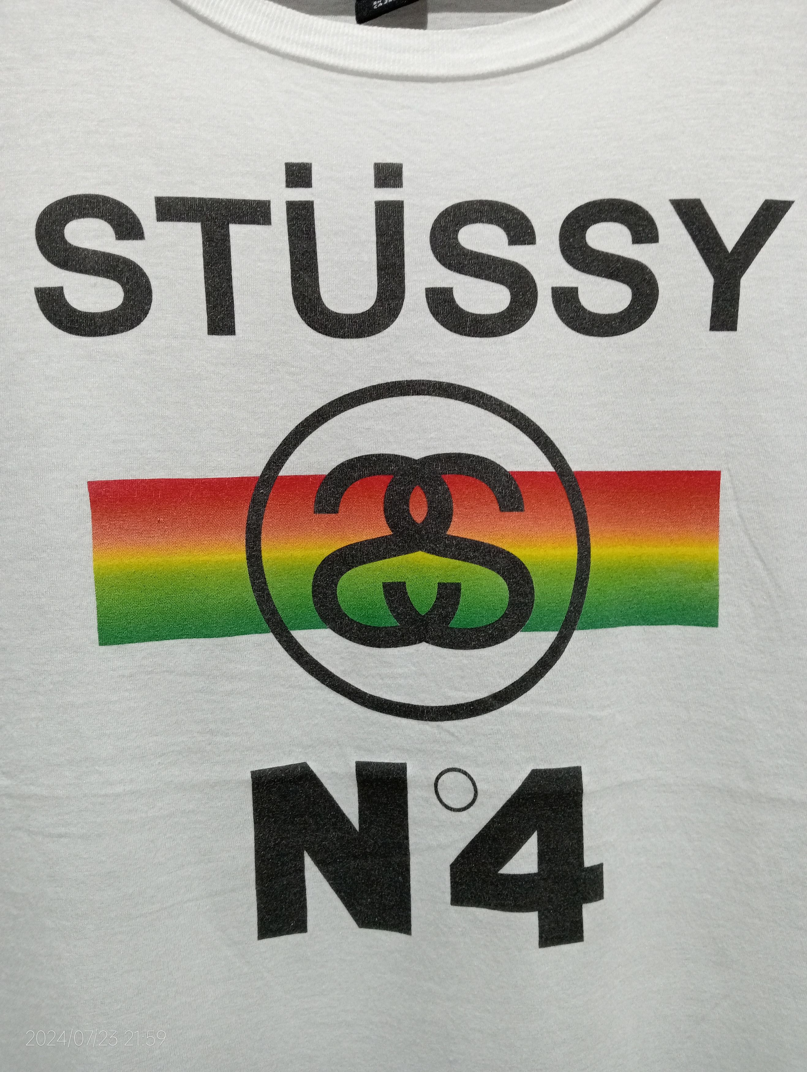 Stussy Stussy Rasta N⁰4 Tour Tee Very Rare Size M / US 6-8 / IT 42-44 - 10 Thumbnail