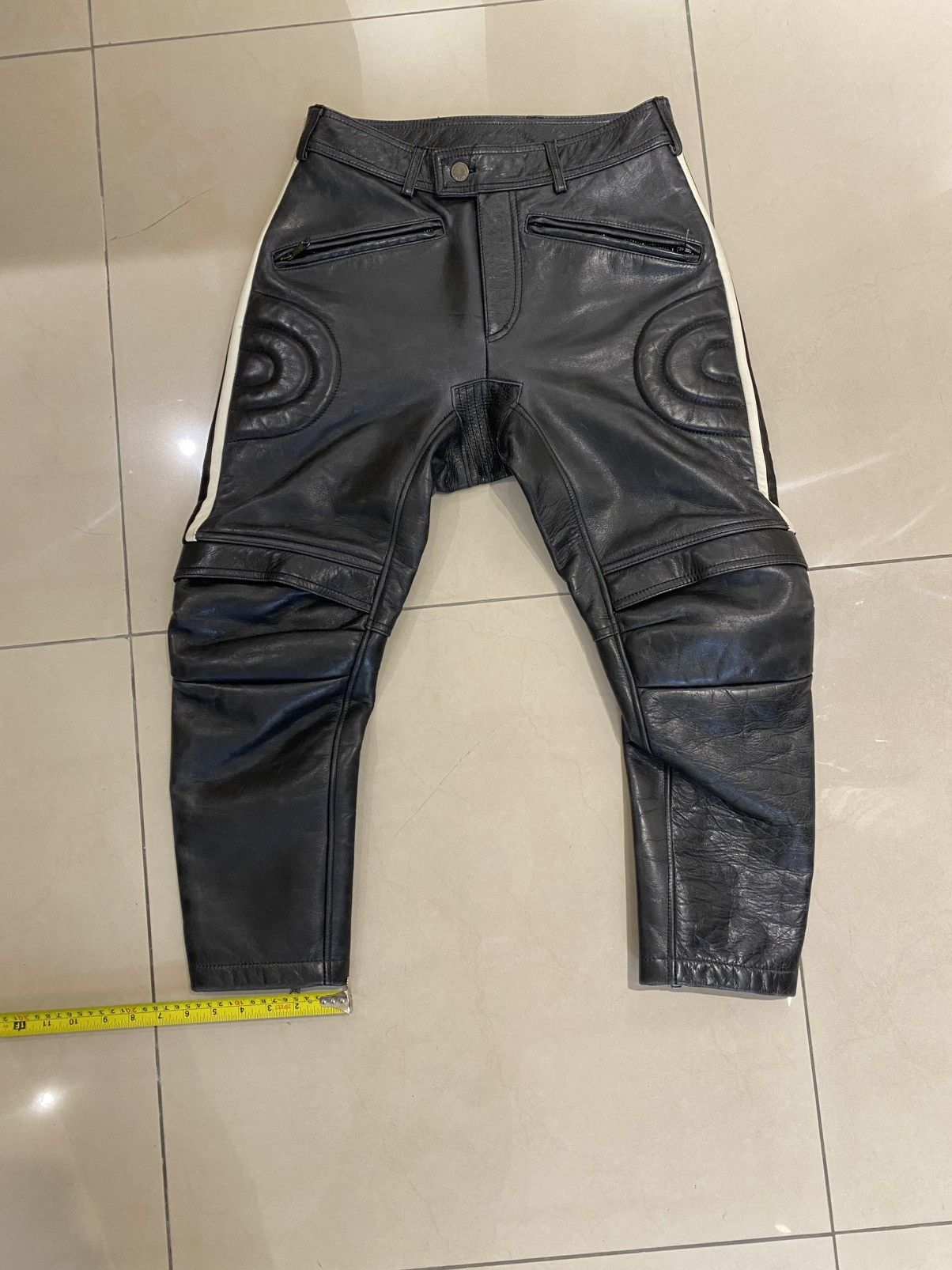 Leather × Neil Barrett Neil Barrett BIKER Leather Pant 28 Size US 28 / EU 44 - 16 Thumbnail